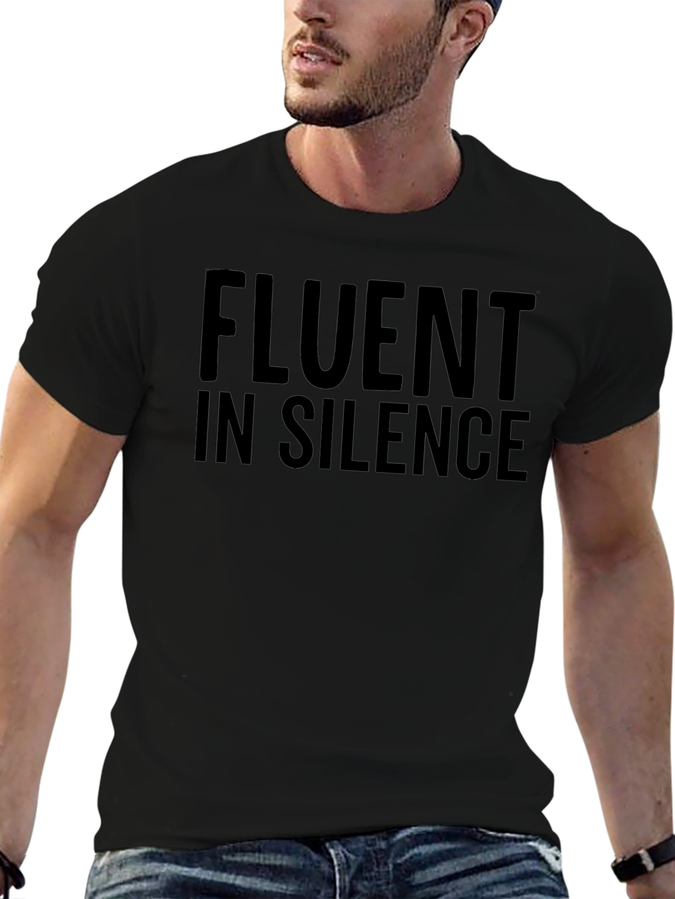 Fluent in Silence Graphic T-Shirt