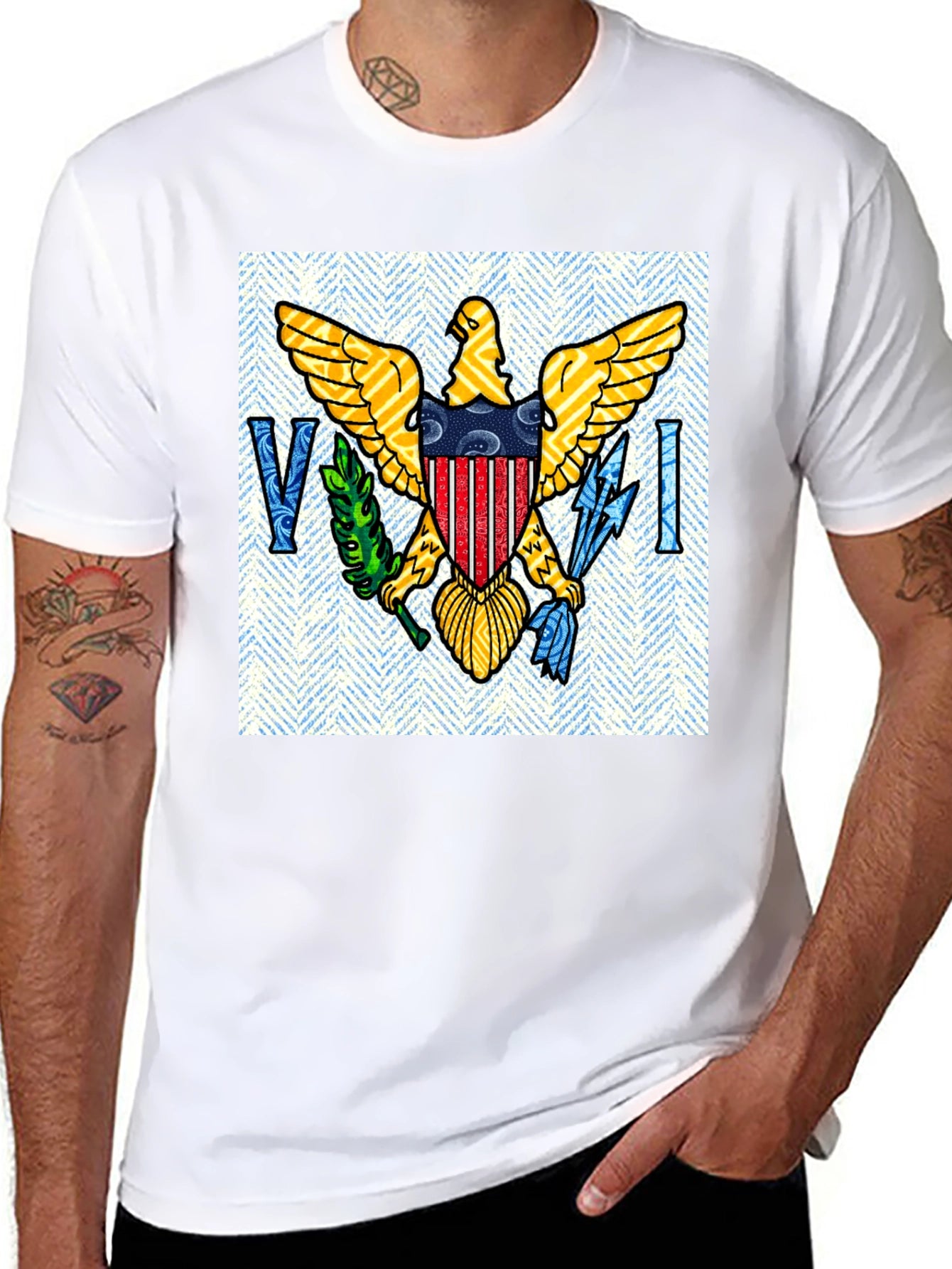 US Virgin Islands Flag T-Shirt