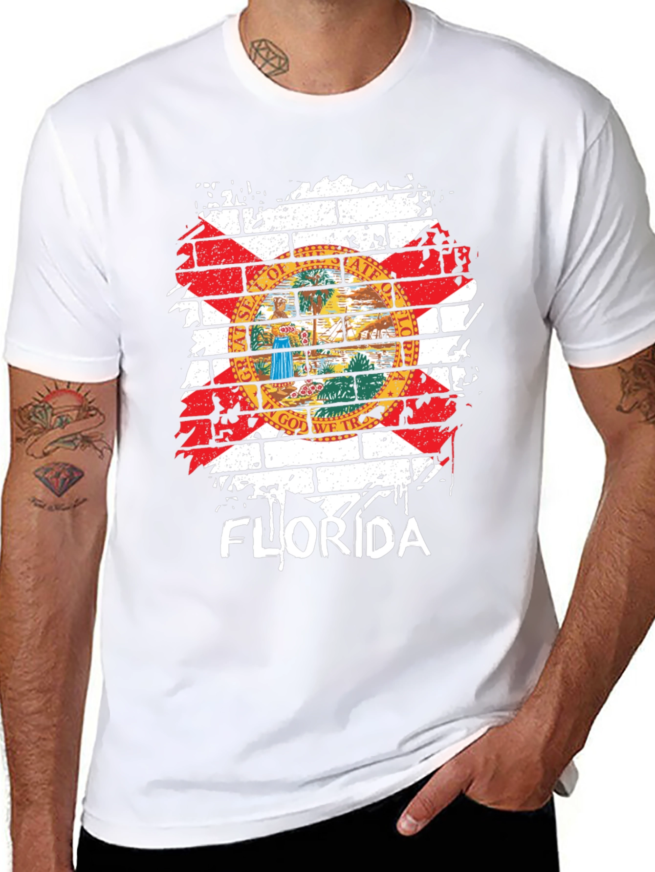 Florida State Flag Graphic T-Shirt