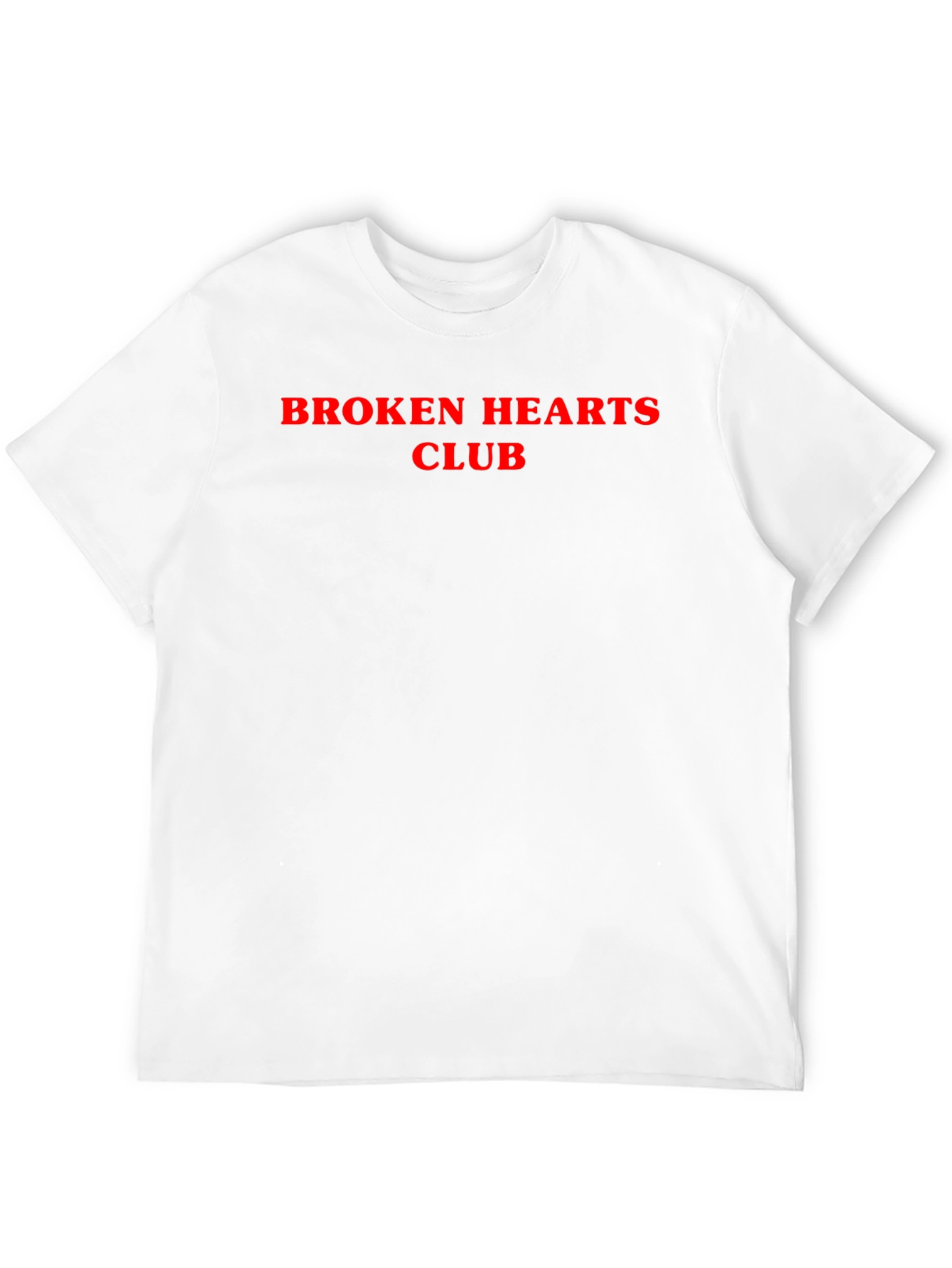 Broken Hearts Club Graphic Tee - Soft Cotton Blend