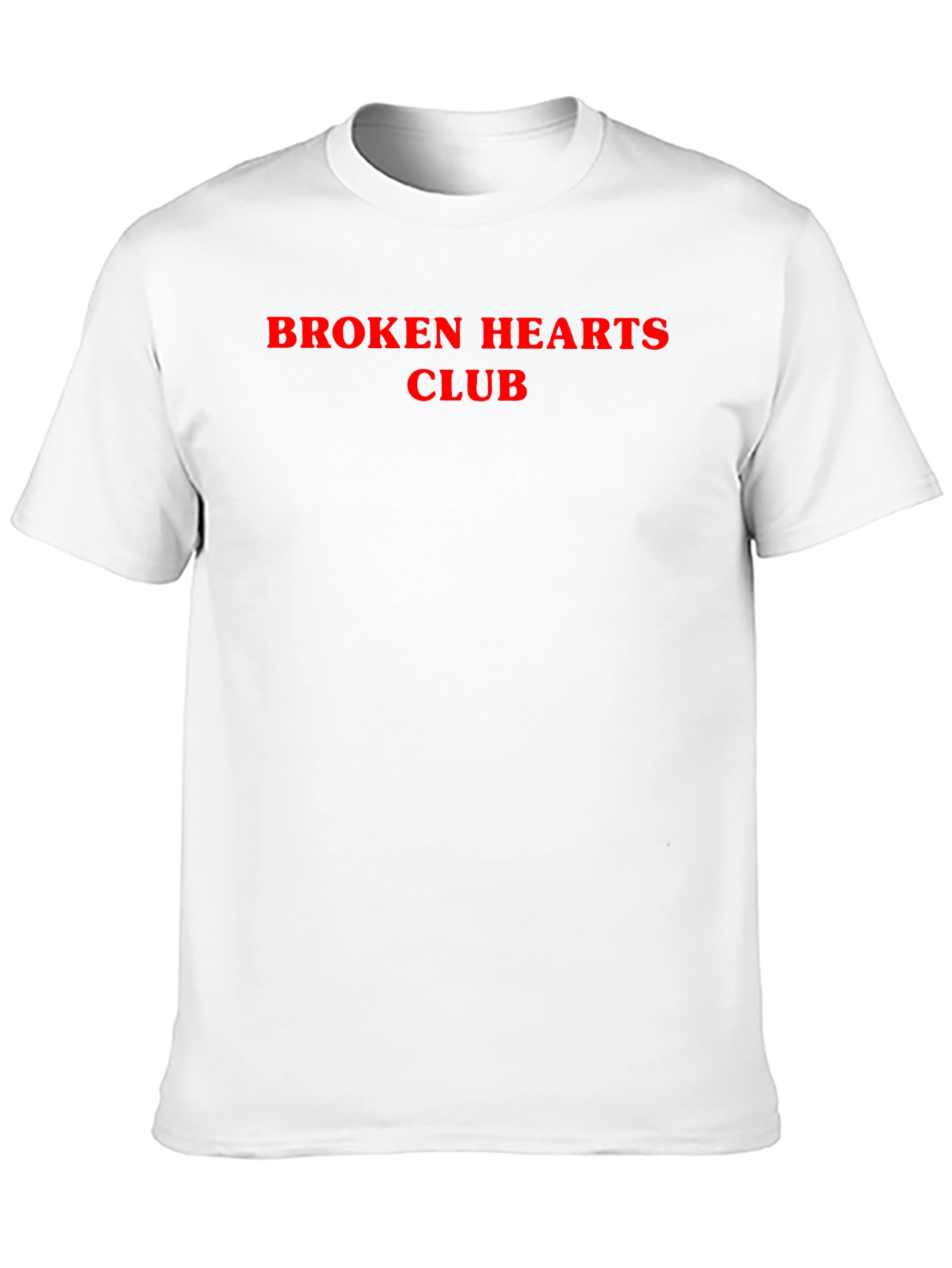 Broken Hearts Club Graphic Tee - Soft Cotton Blend