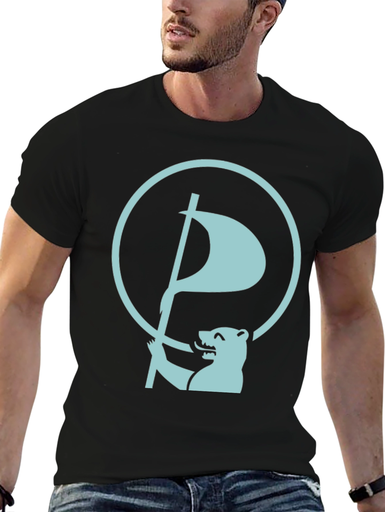 Bear Flag Graphic Tee - Cool & Casual Style