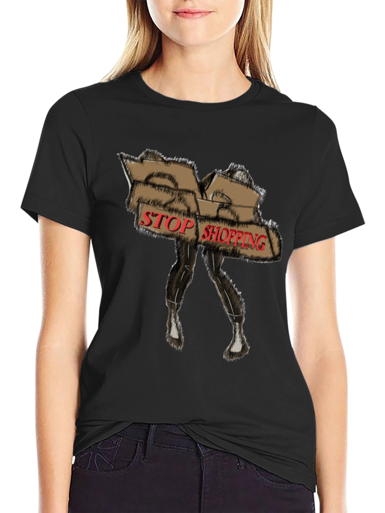 Stop Shopping T-Shirt