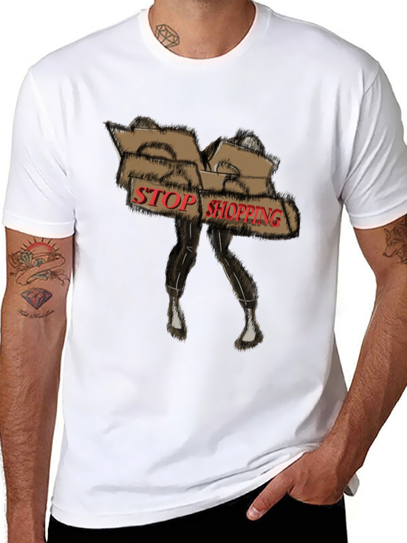 Stop Shopping T-Shirt