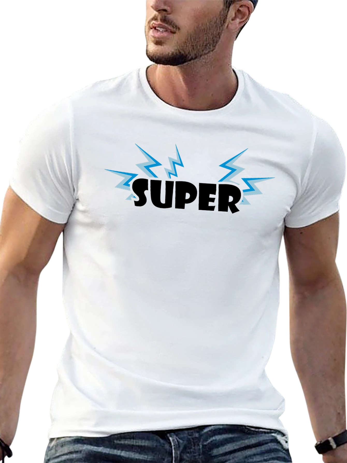 Super Graphic Black T-Shirt