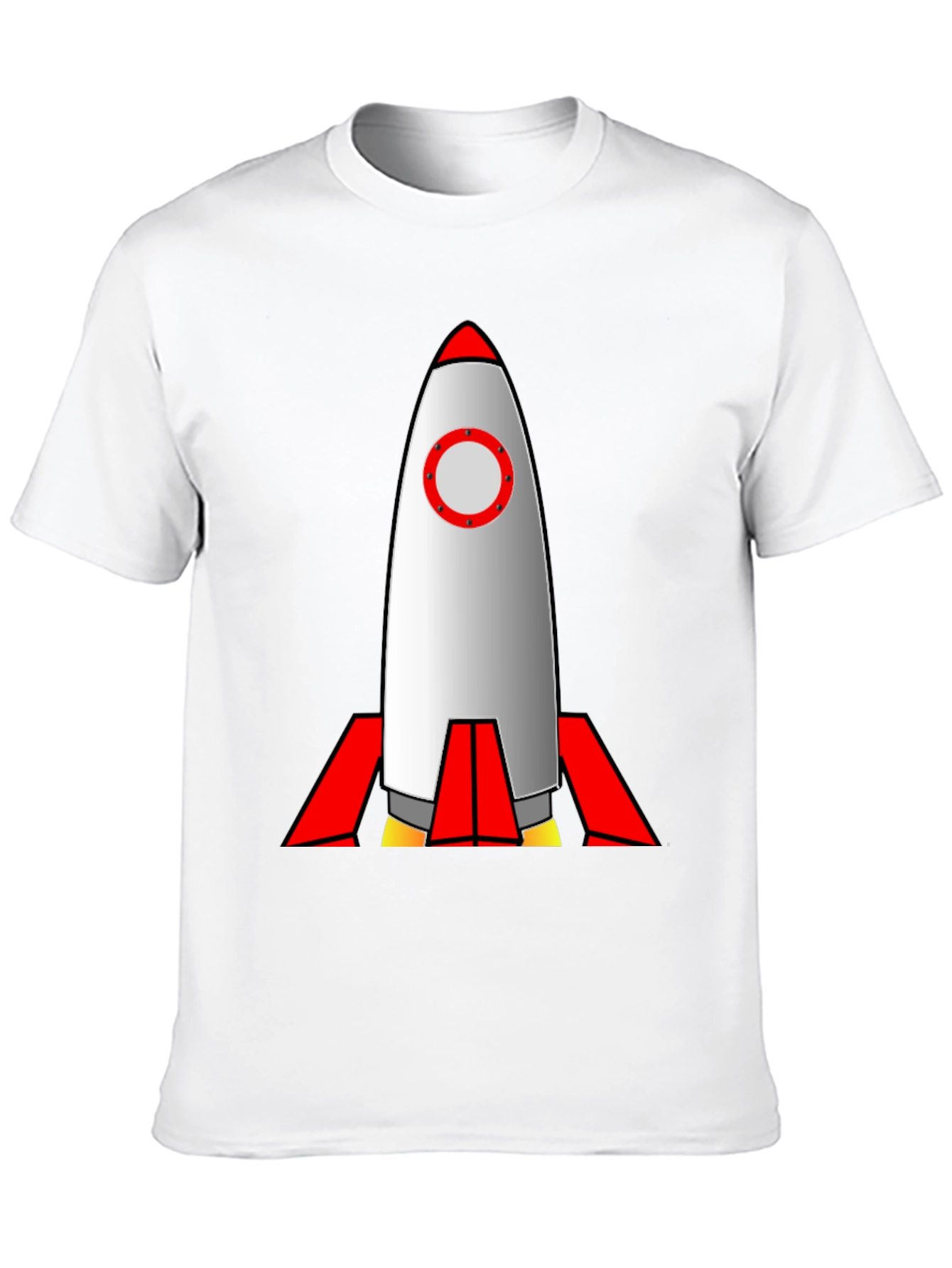 Rocket Graphic Tee - Blast Off in Style!