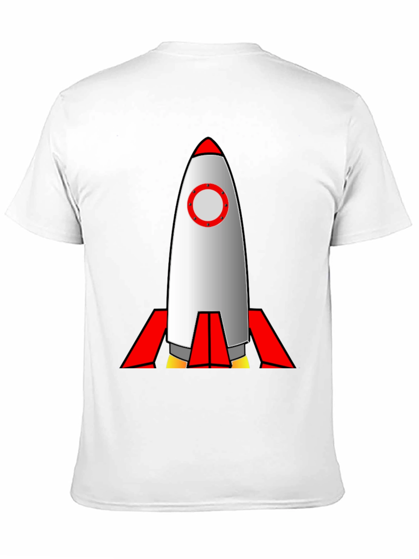 Rocket Graphic Tee - Blast Off in Style!