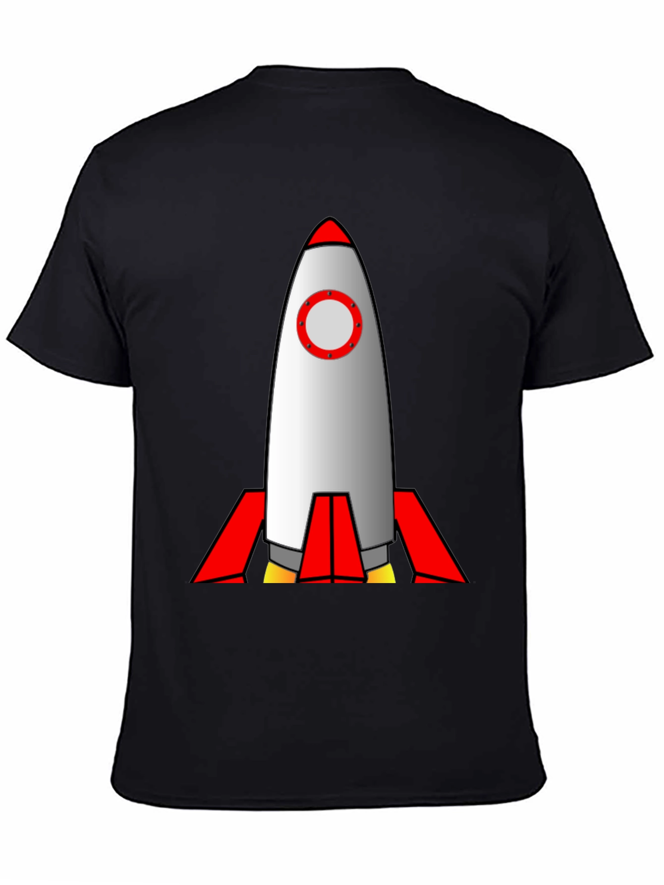 Rocket Graphic Tee - Blast Off in Style!