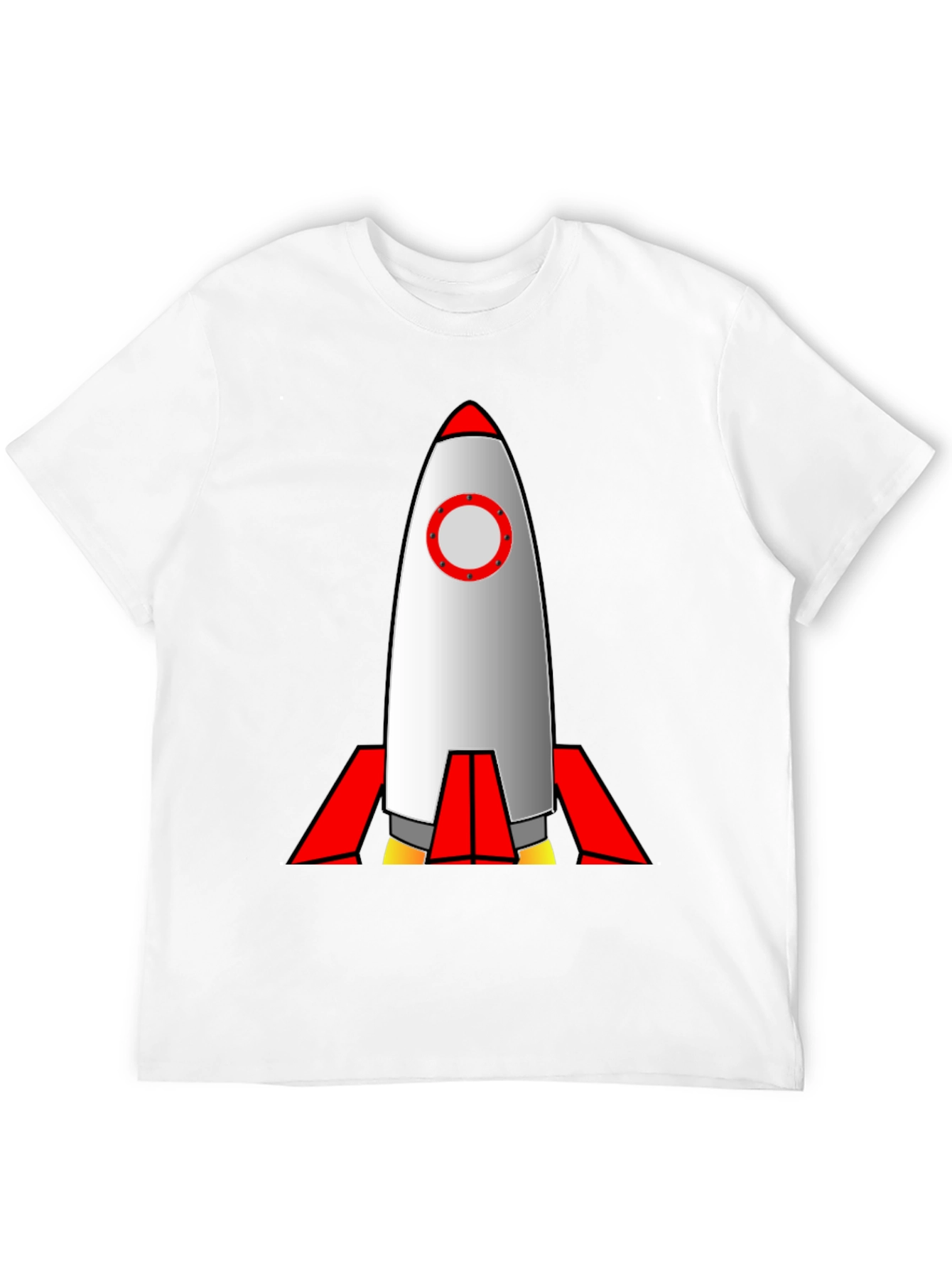 Rocket Graphic Tee - Blast Off in Style!