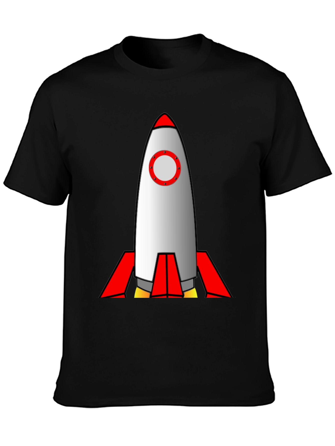 Rocket Graphic Tee - Blast Off in Style!