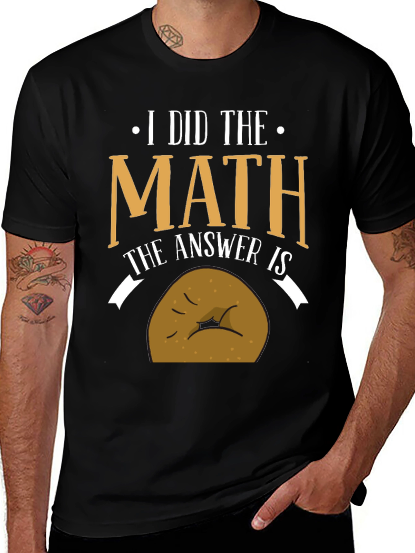 Math Potato Funny T-Shirt
