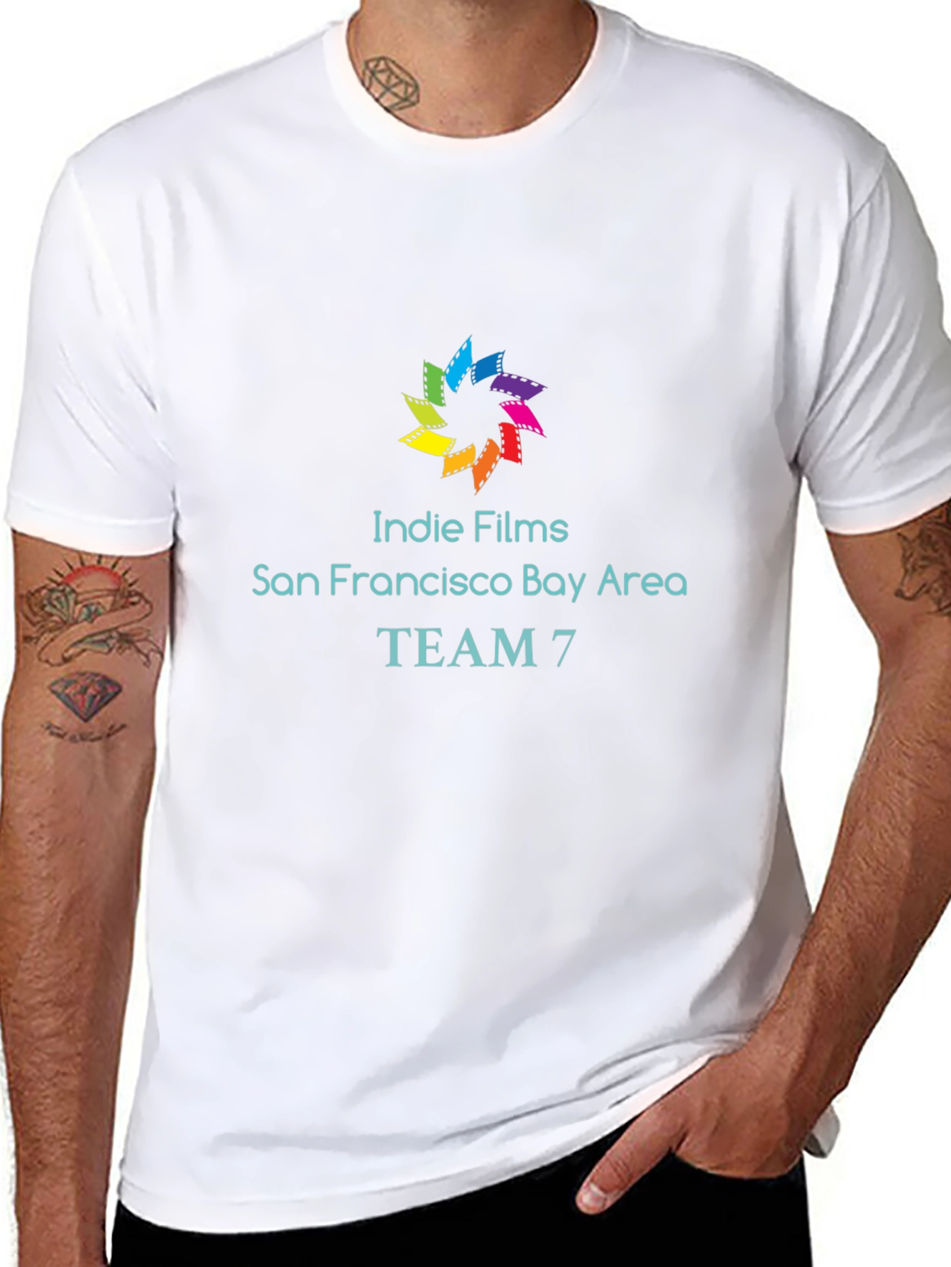 Indie Films San Francisco Bay Area Team 7 T-Shirt