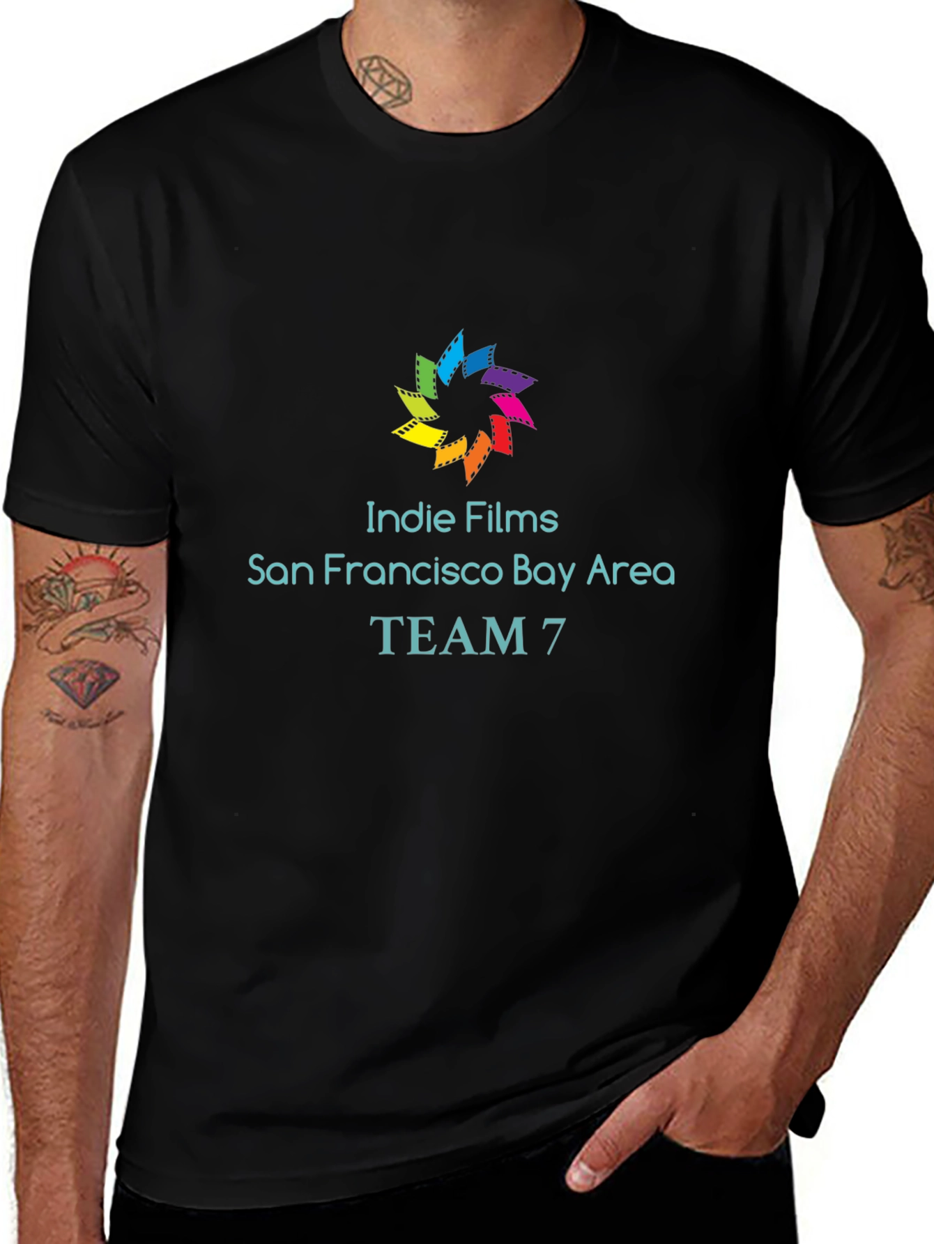 Indie Films San Francisco Bay Area Team 7 T-Shirt