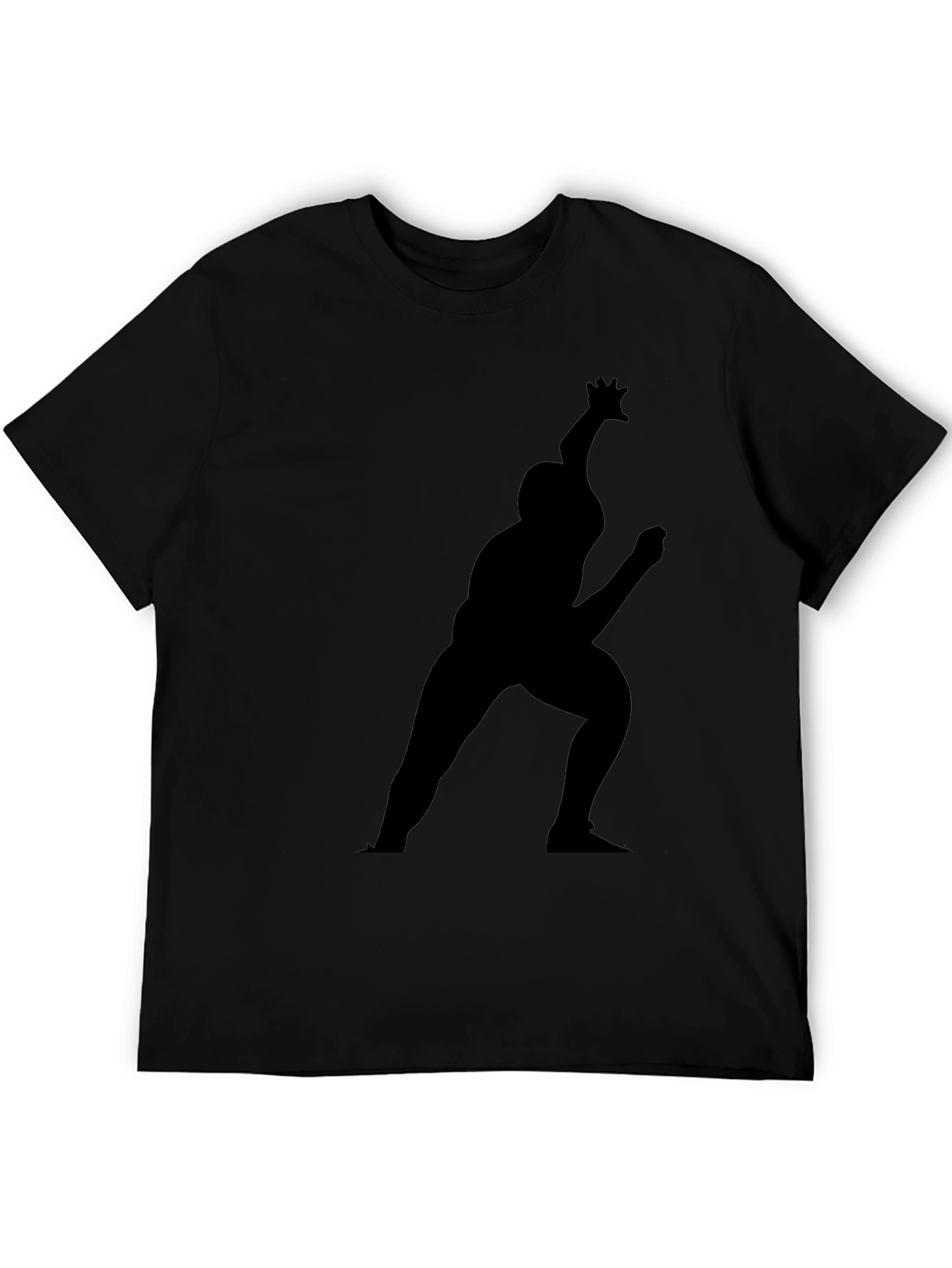 Silhouette Graphic Print Tee - Modern Style