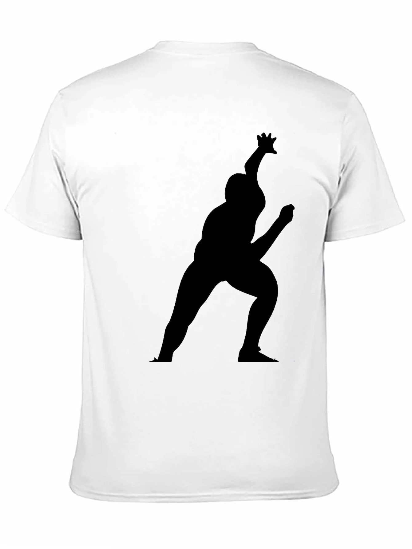 Silhouette Graphic Print Tee - Modern Style