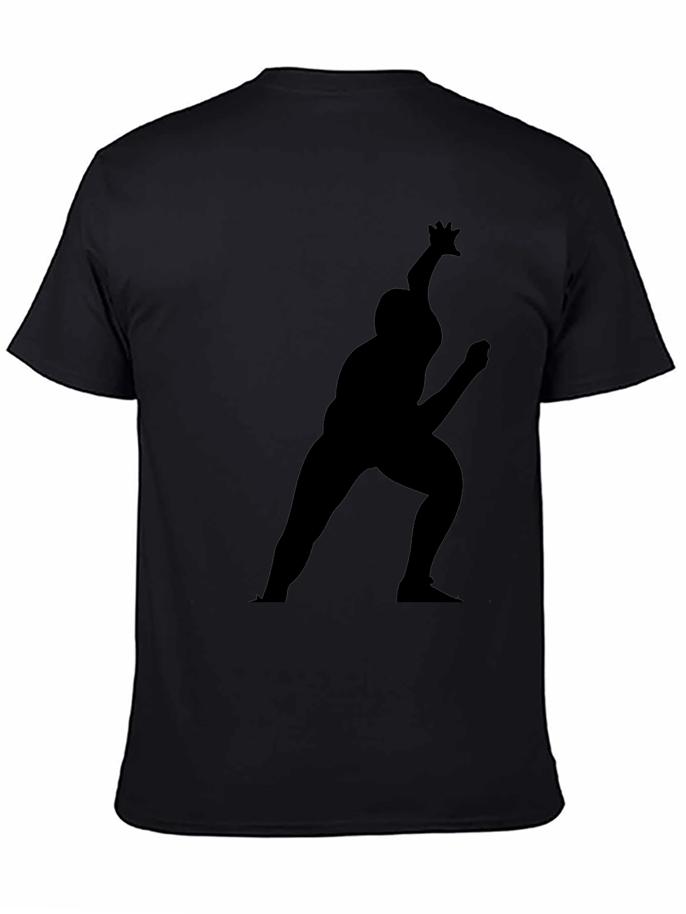 Silhouette Graphic Print Tee - Modern Style