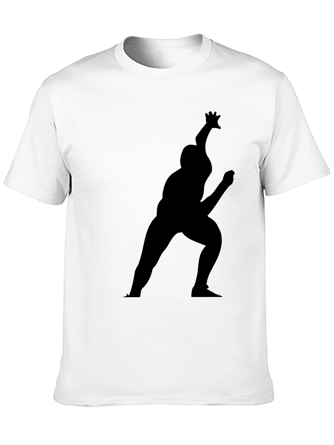 Silhouette Graphic Print Tee - Modern Style