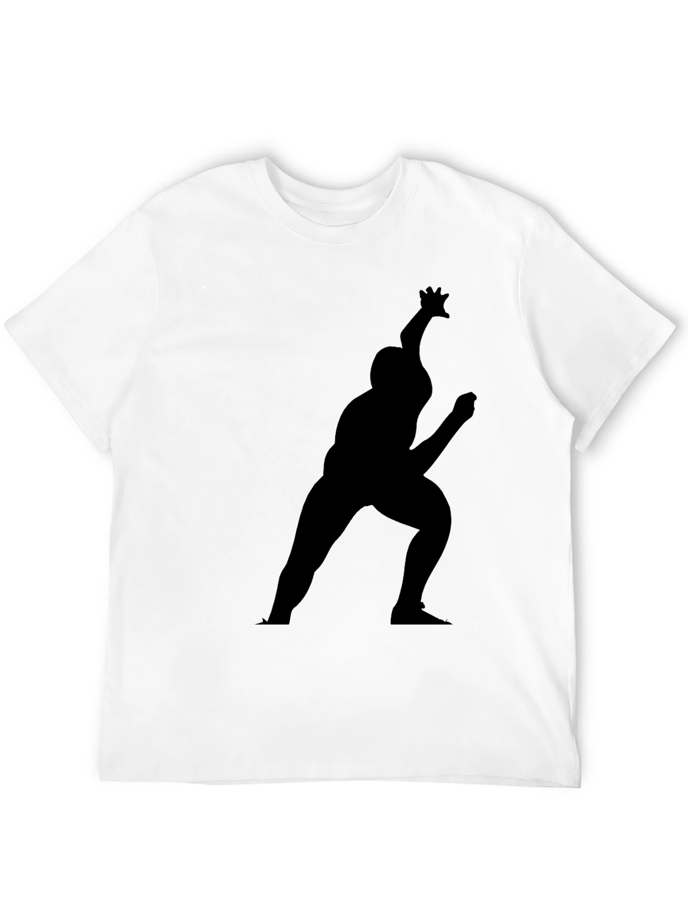 Silhouette Graphic Print Tee - Modern Style