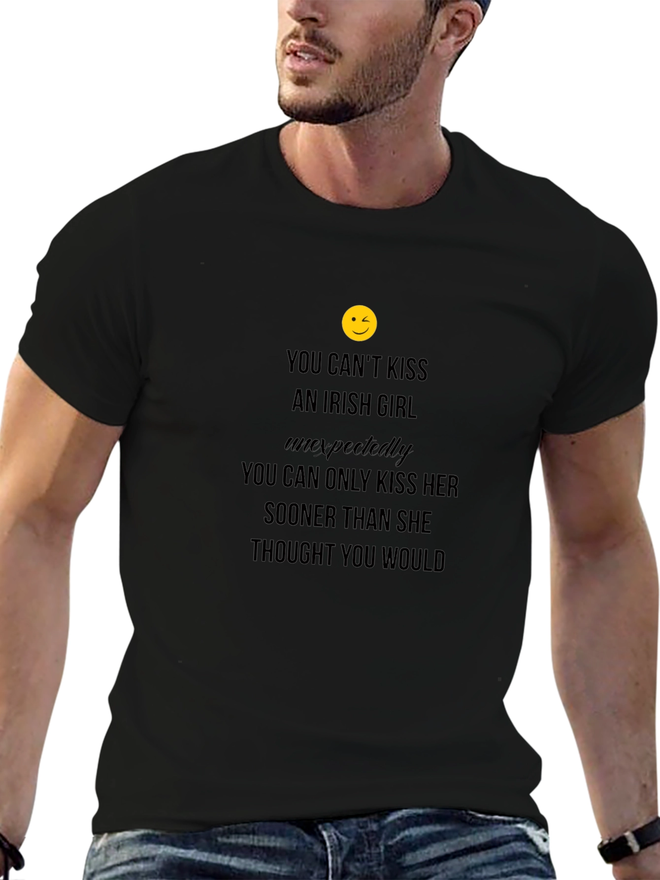 Funny Irish Girl Kissing T-Shirt