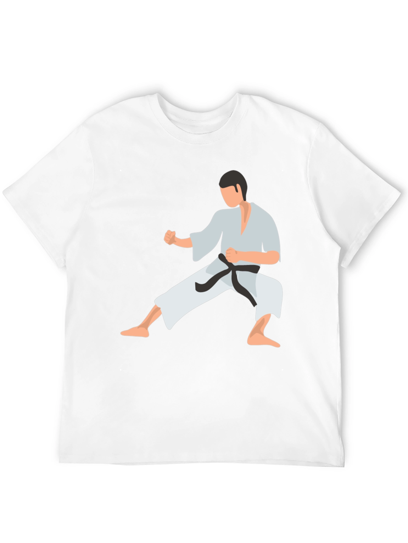 Karate Graphic Tee - Black Martial Arts Shirt