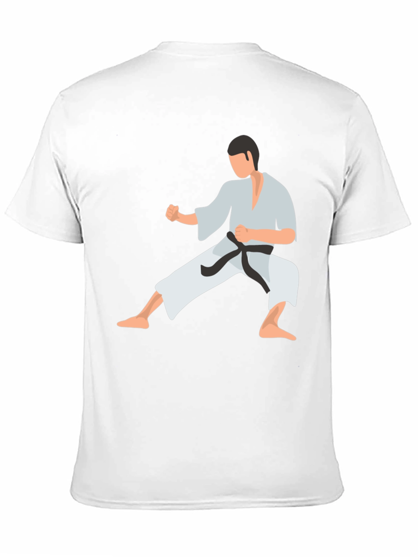 Karate Graphic Tee - Black Martial Arts Shirt