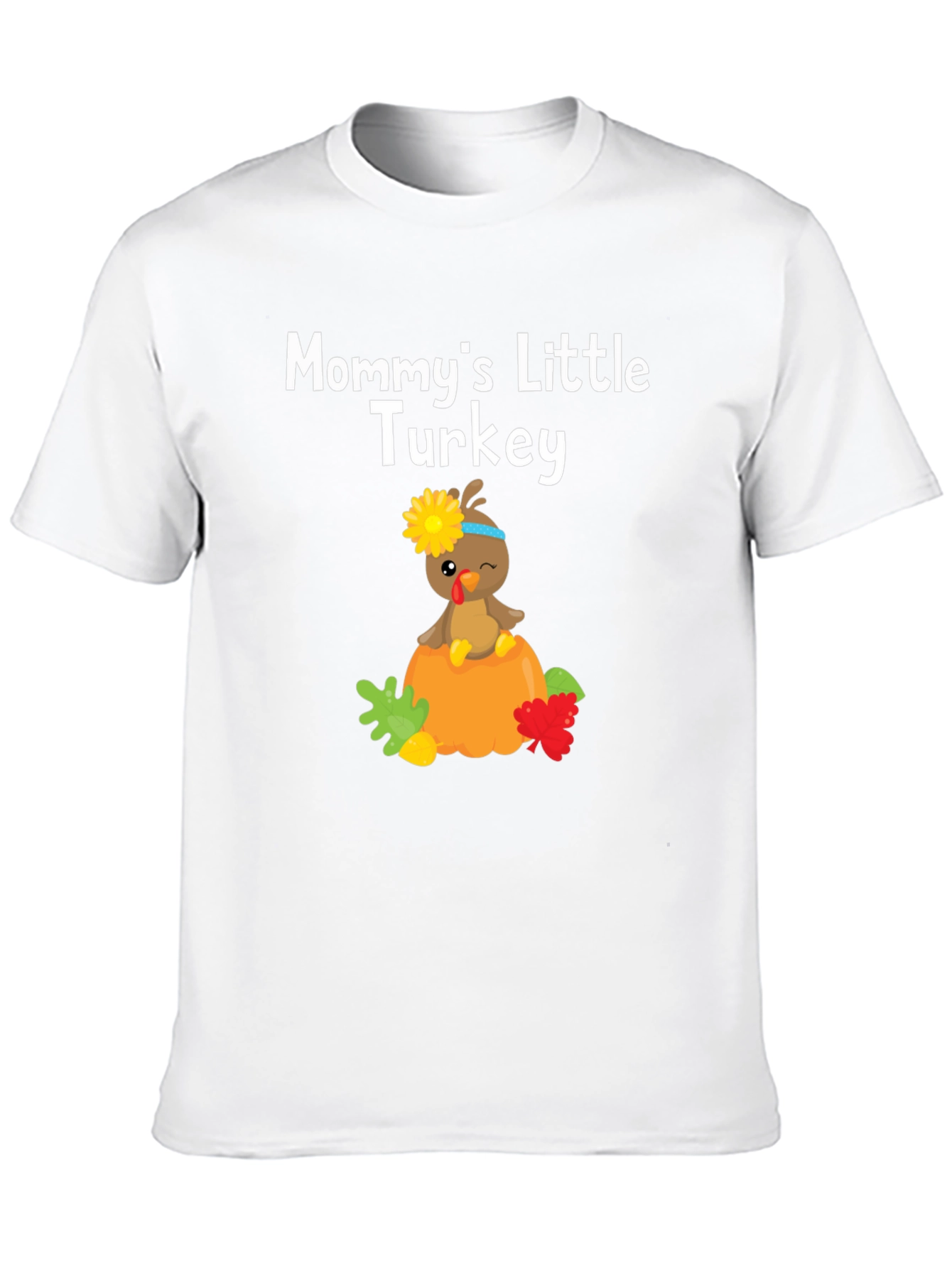 Mommys Little Turkey Thanksgiving T-Shirt