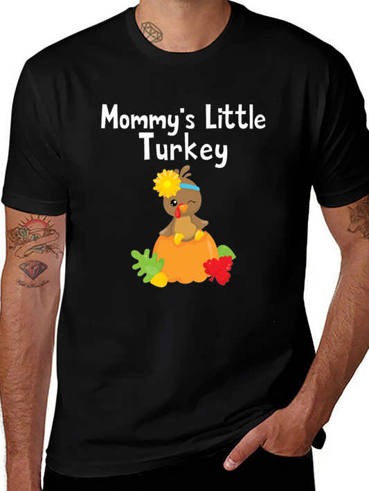Mommys Little Turkey Thanksgiving T-Shirt