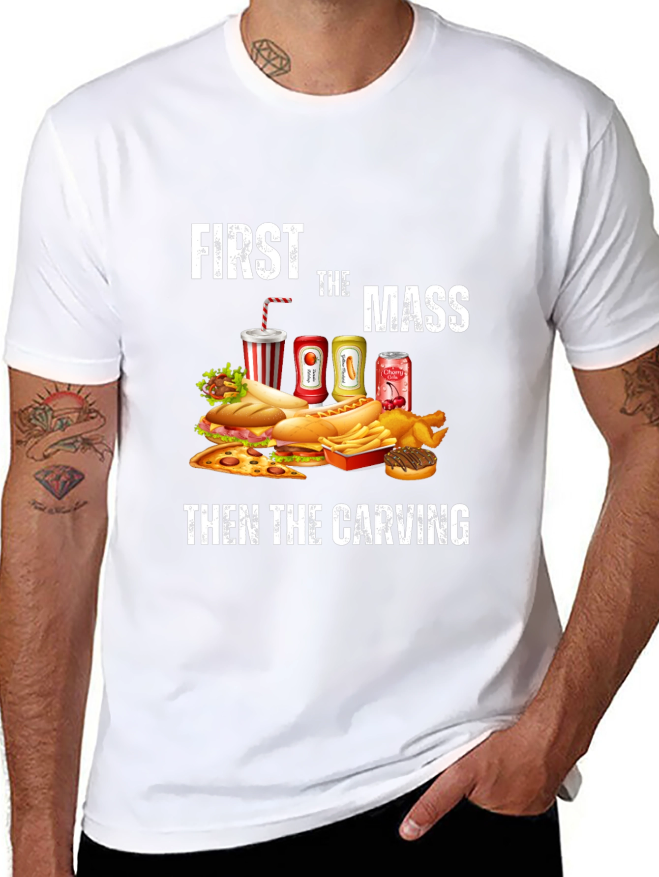 First the Mass Then the Carving T-Shirt