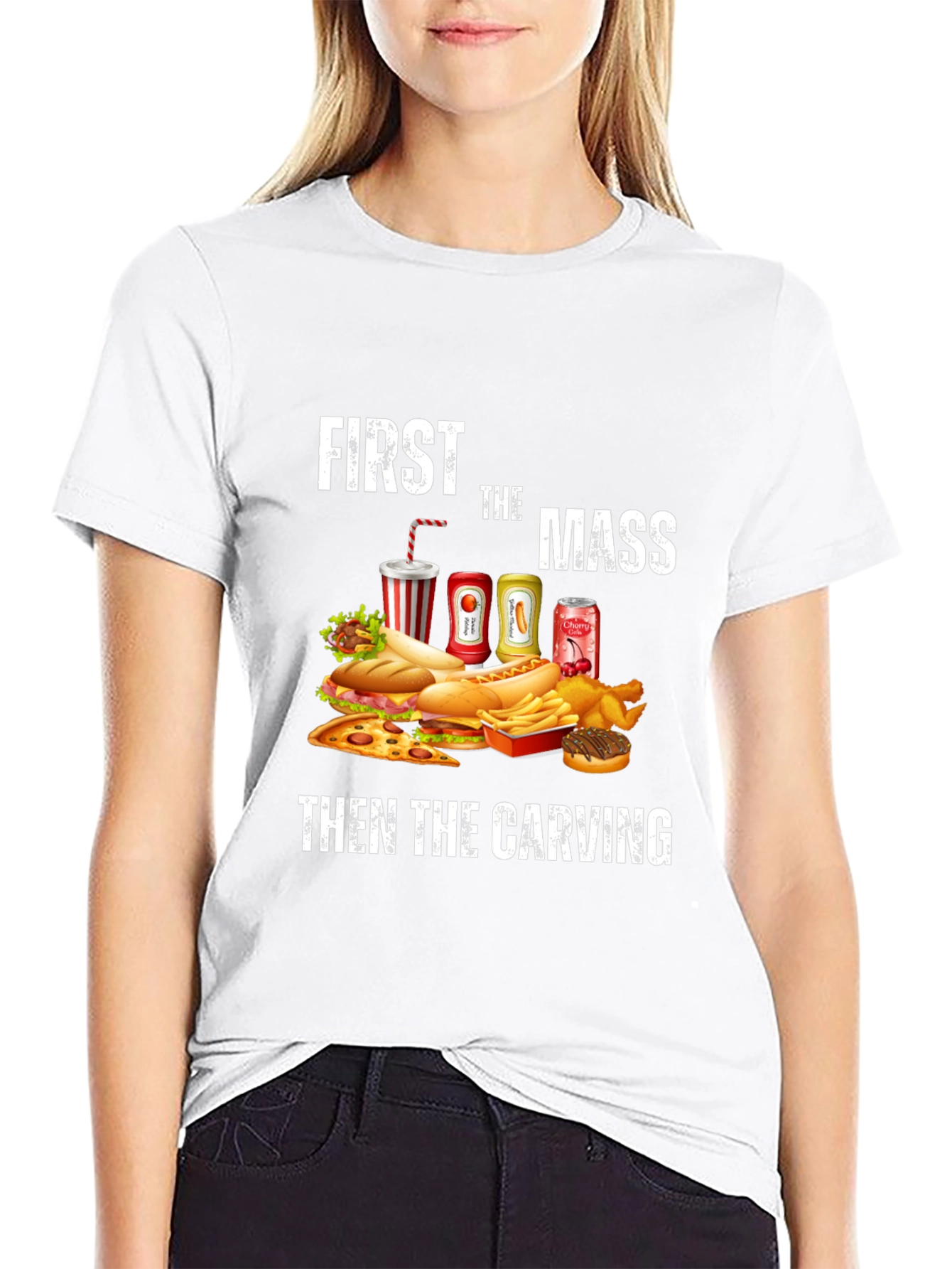 First the Mass Then the Carving T-Shirt