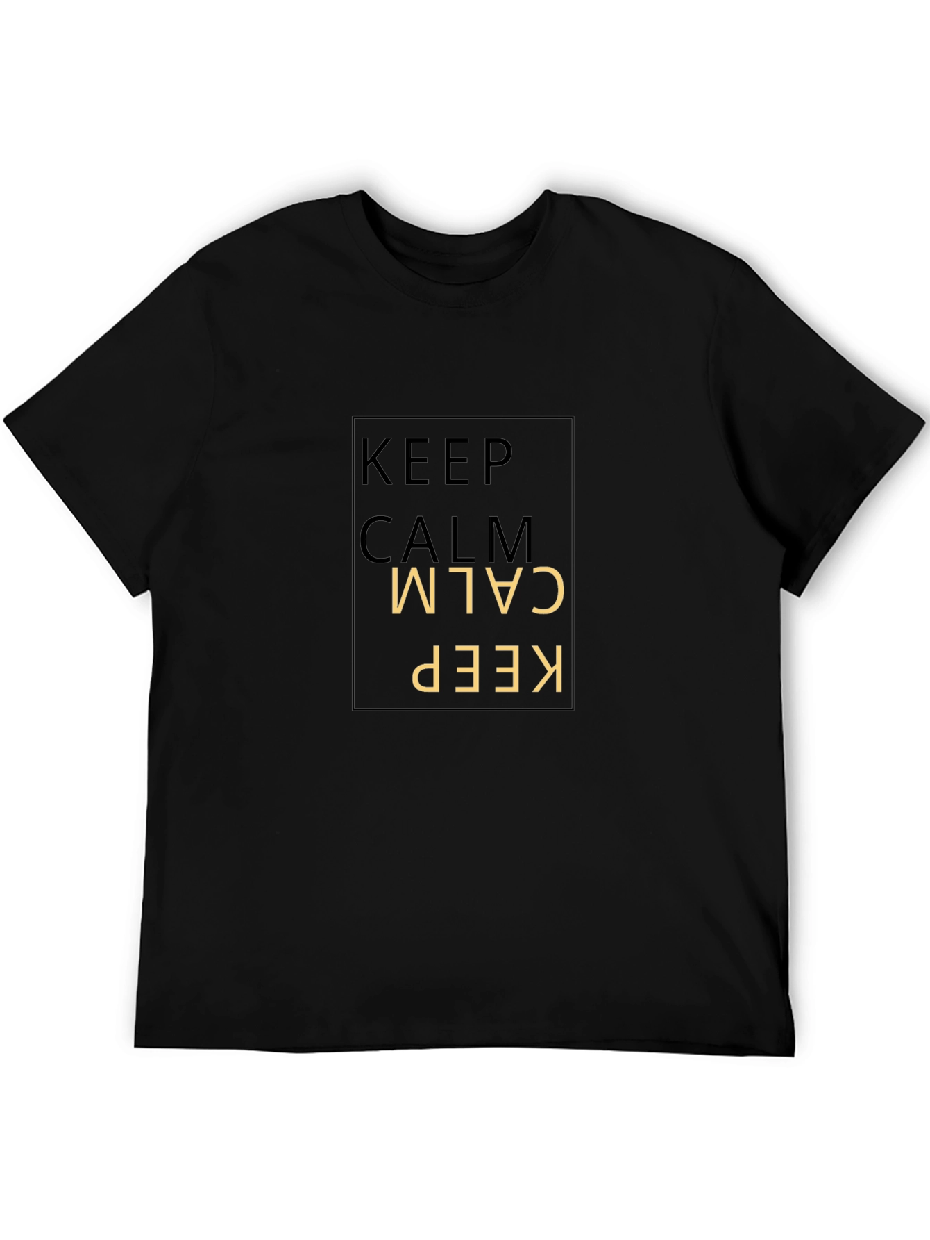 Keep Calm Reversible Graphic Tee
