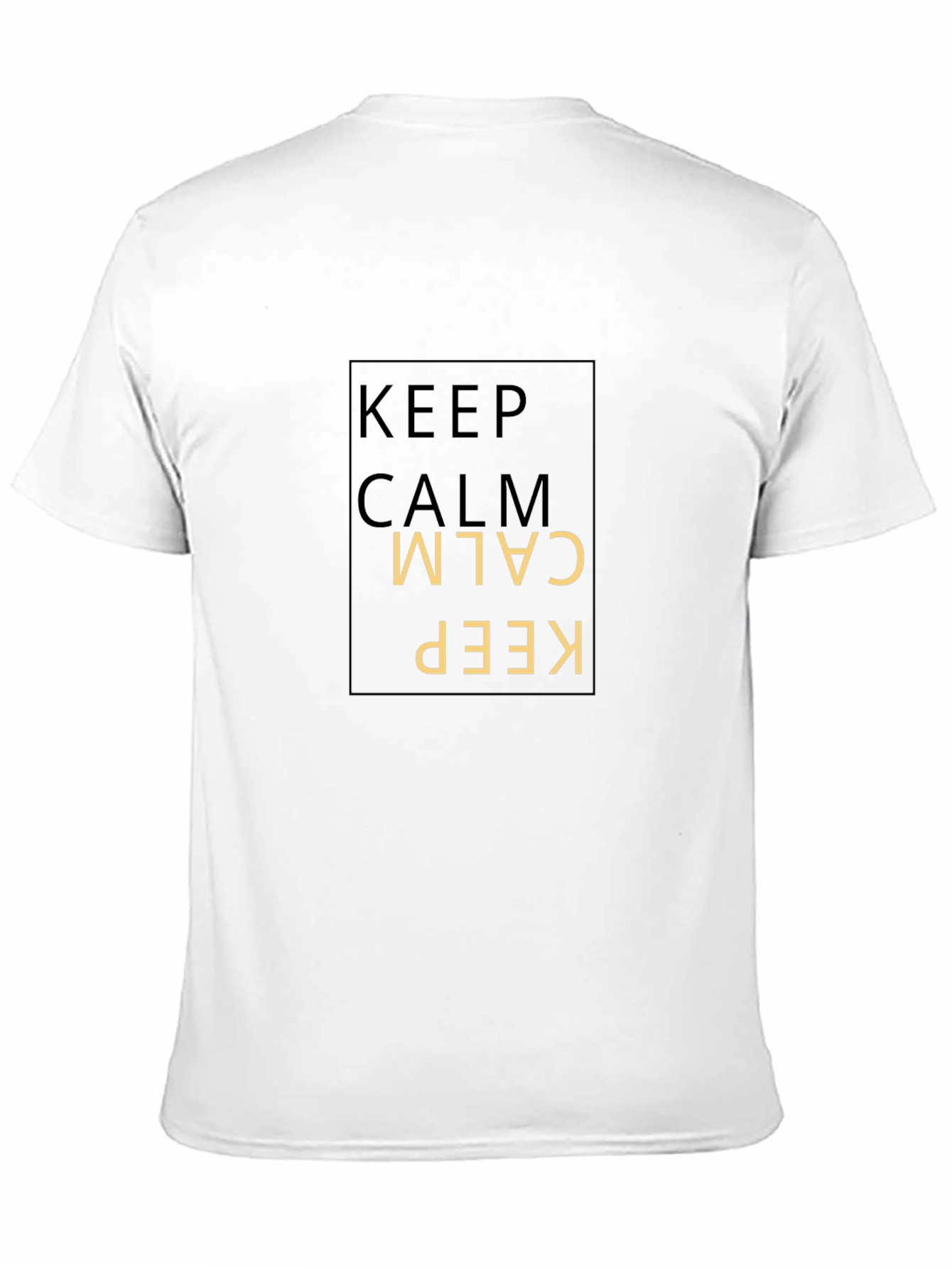 Keep Calm Reversible Graphic Tee