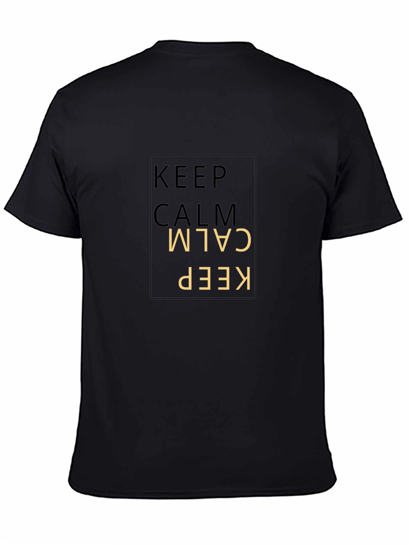 Keep Calm Reversible Graphic Tee