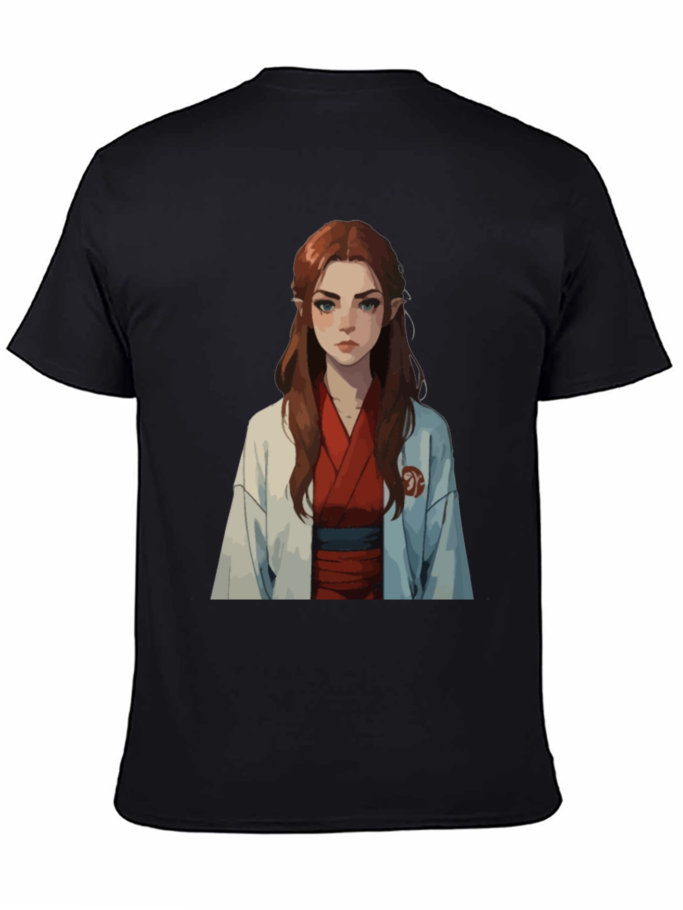 Anime Girl Graphic Tee - Unique Design