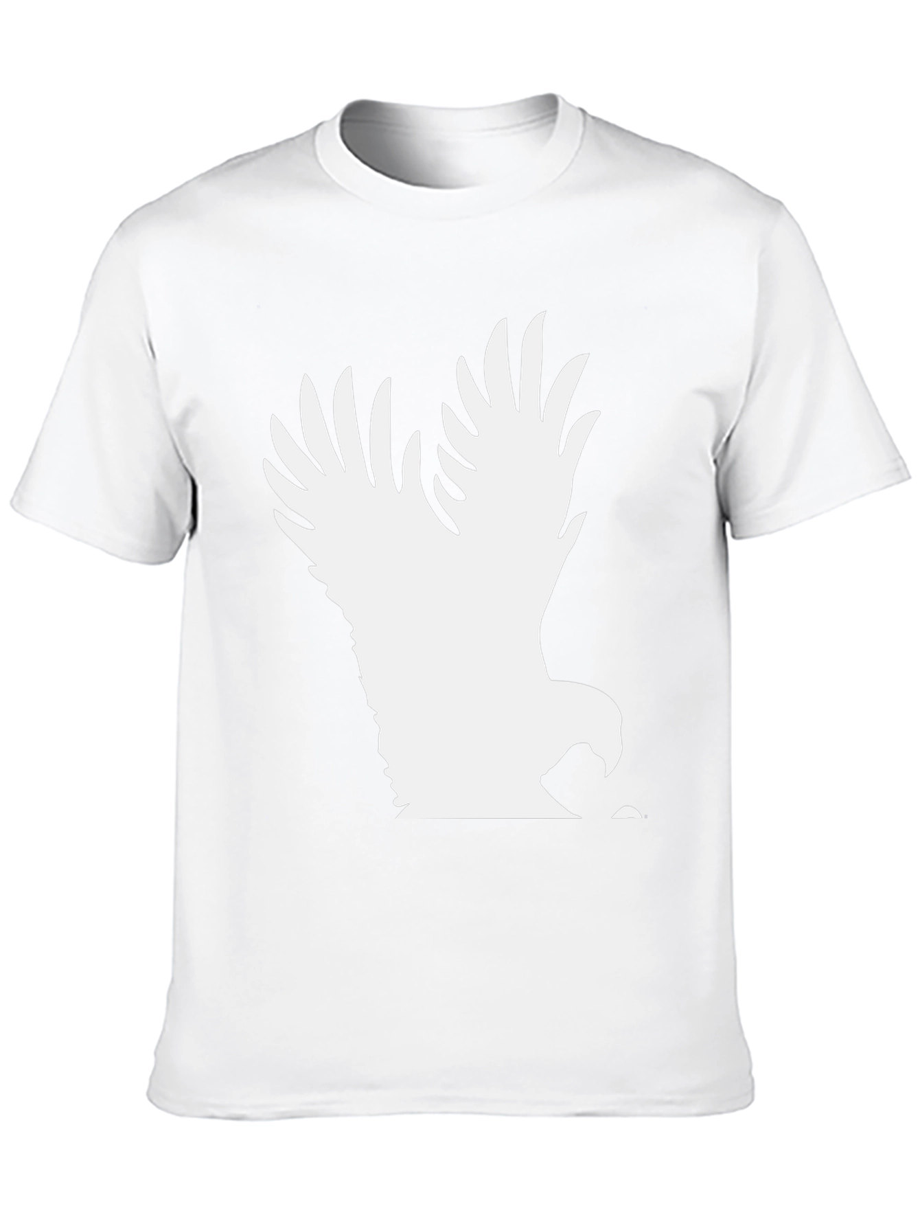 Eagle Graphic Tee - Bold Black Cotton T-Shirt