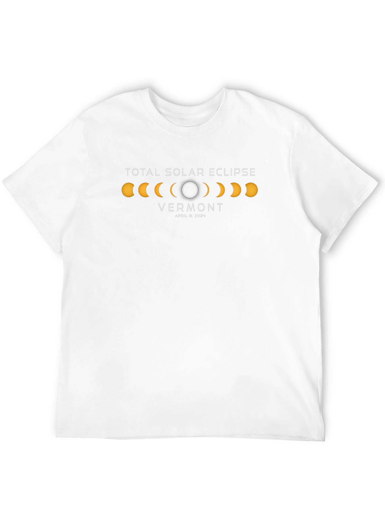 Vermont Total Solar Eclipse April 8 2024 T-Shirt