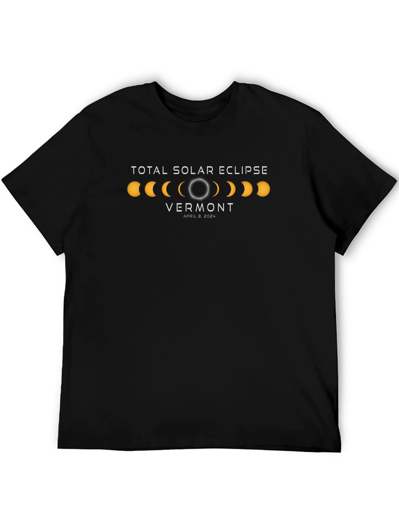Vermont Total Solar Eclipse April 8 2024 T-Shirt