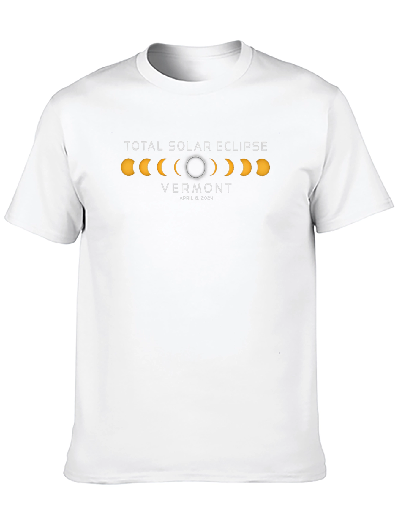 Vermont Total Solar Eclipse April 8 2024 T-Shirt