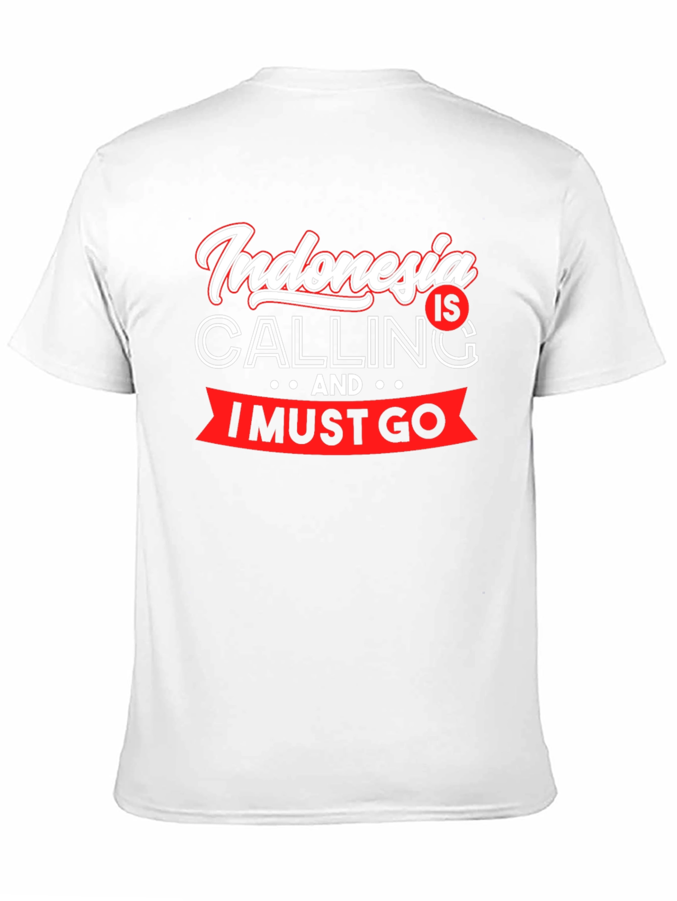 Indonesia is Calling T-Shirt Black