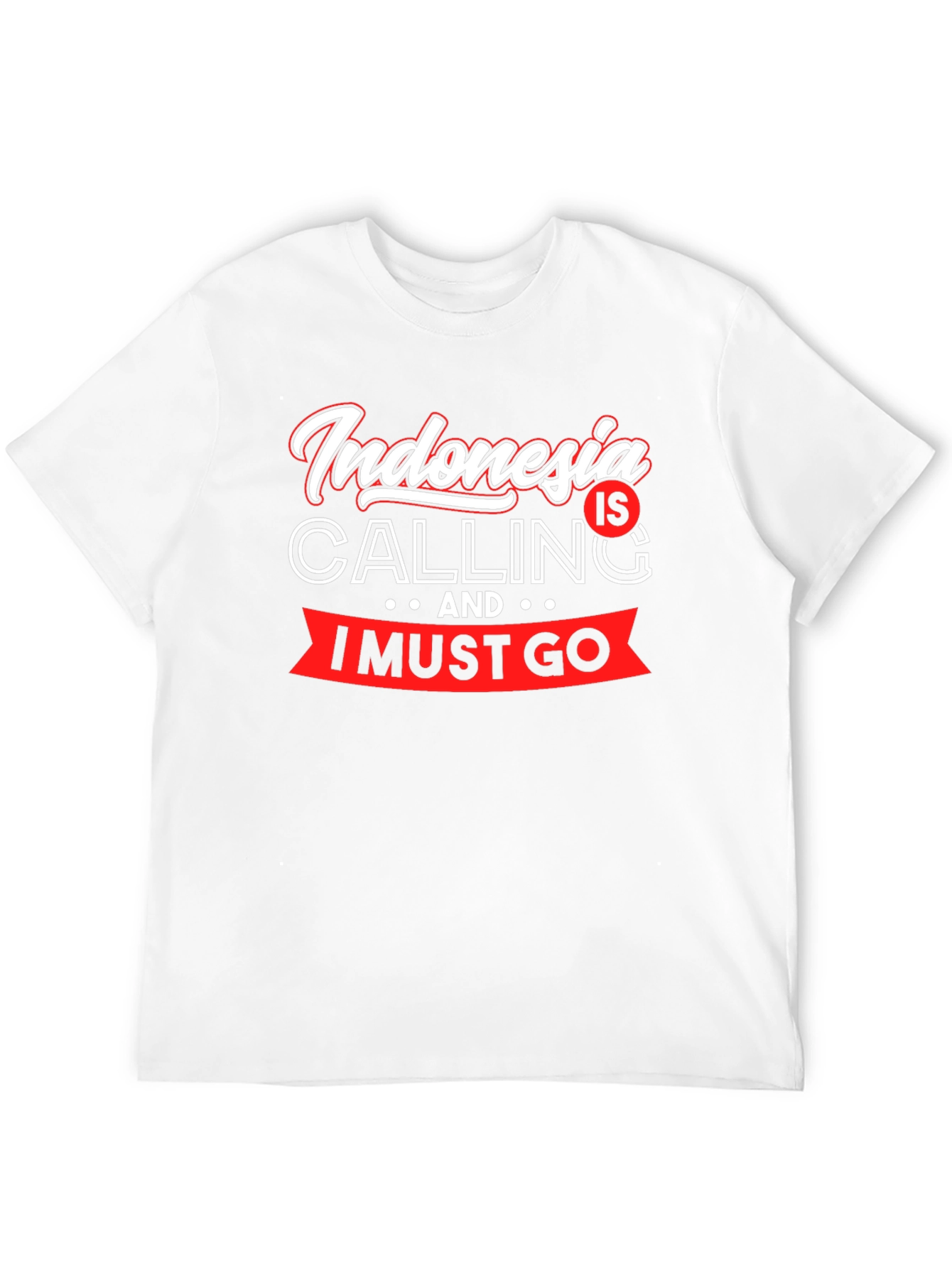 Indonesia is Calling T-Shirt Black