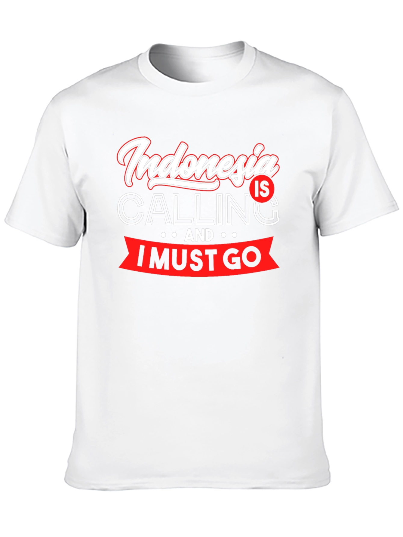 Indonesia is Calling T-Shirt Black