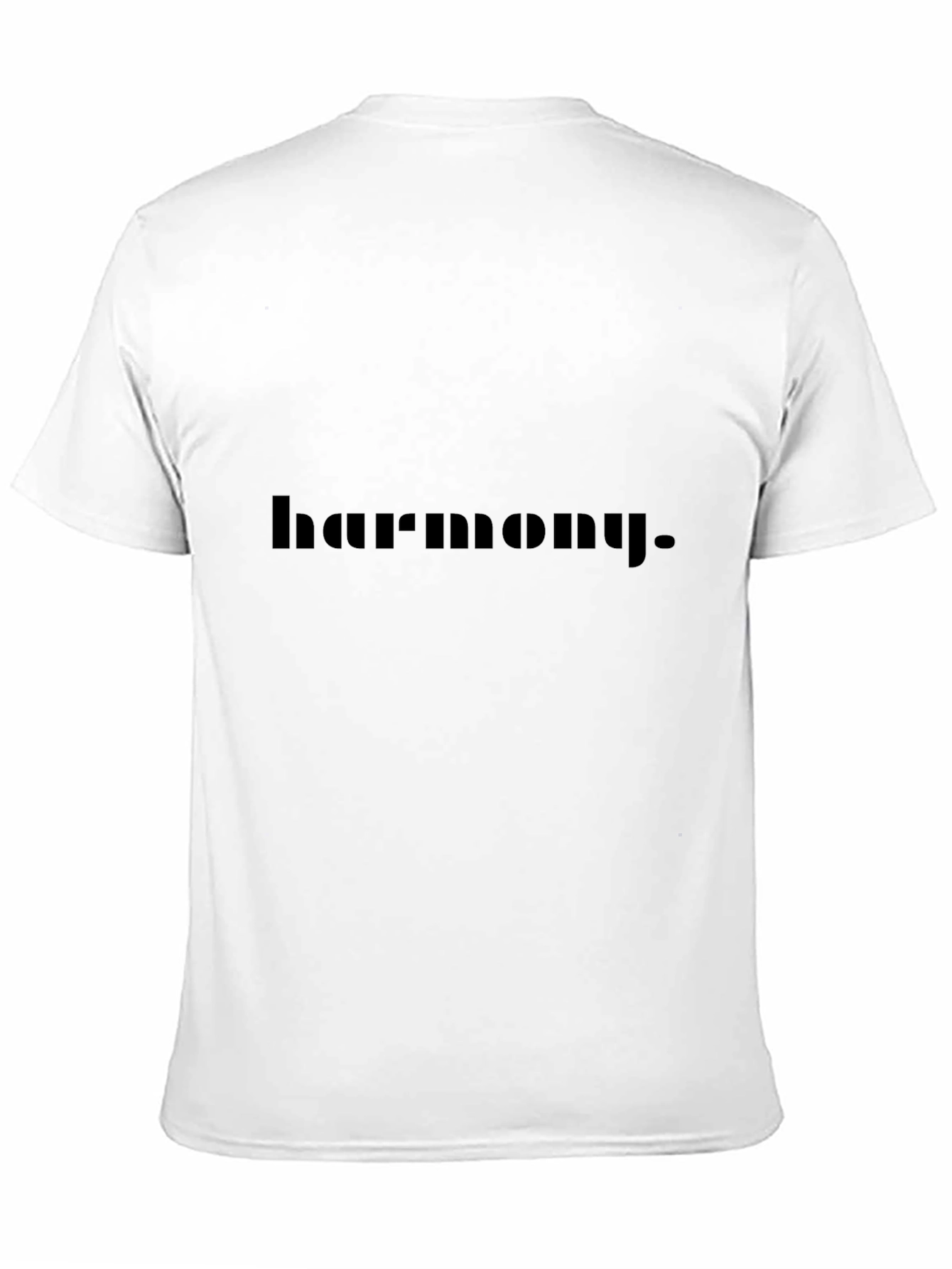 Harmony Graphic Print Black T-Shirt