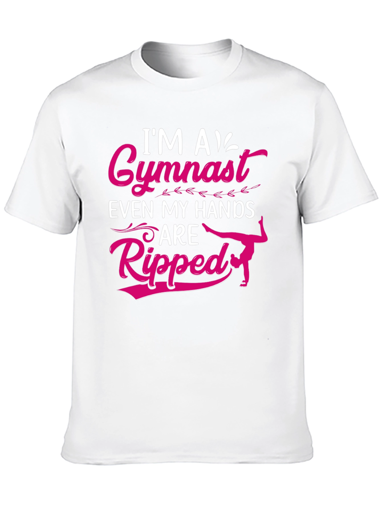 Im A Gymnast Ripped Hands T-Shirt