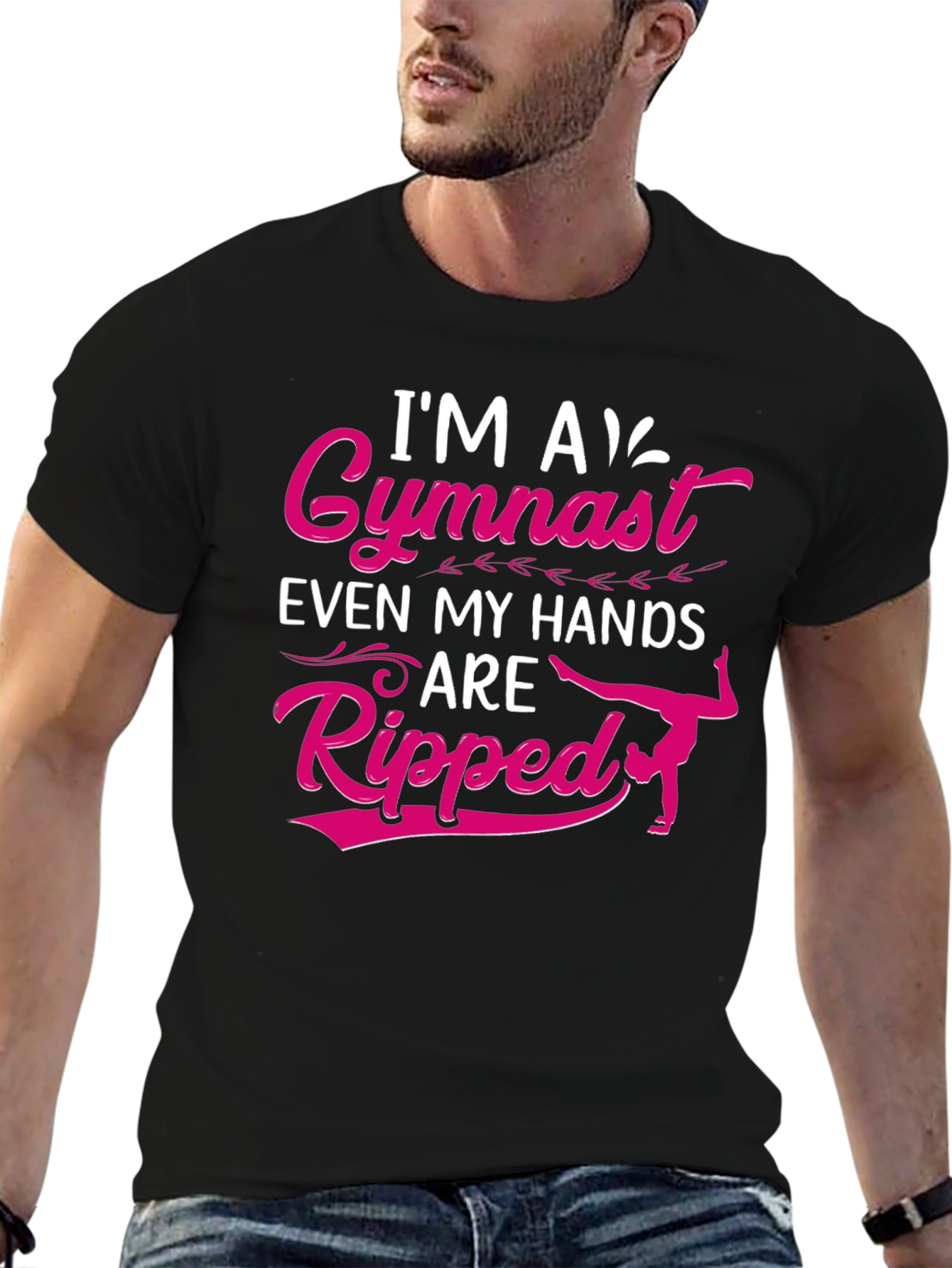 Im A Gymnast Ripped Hands T-Shirt