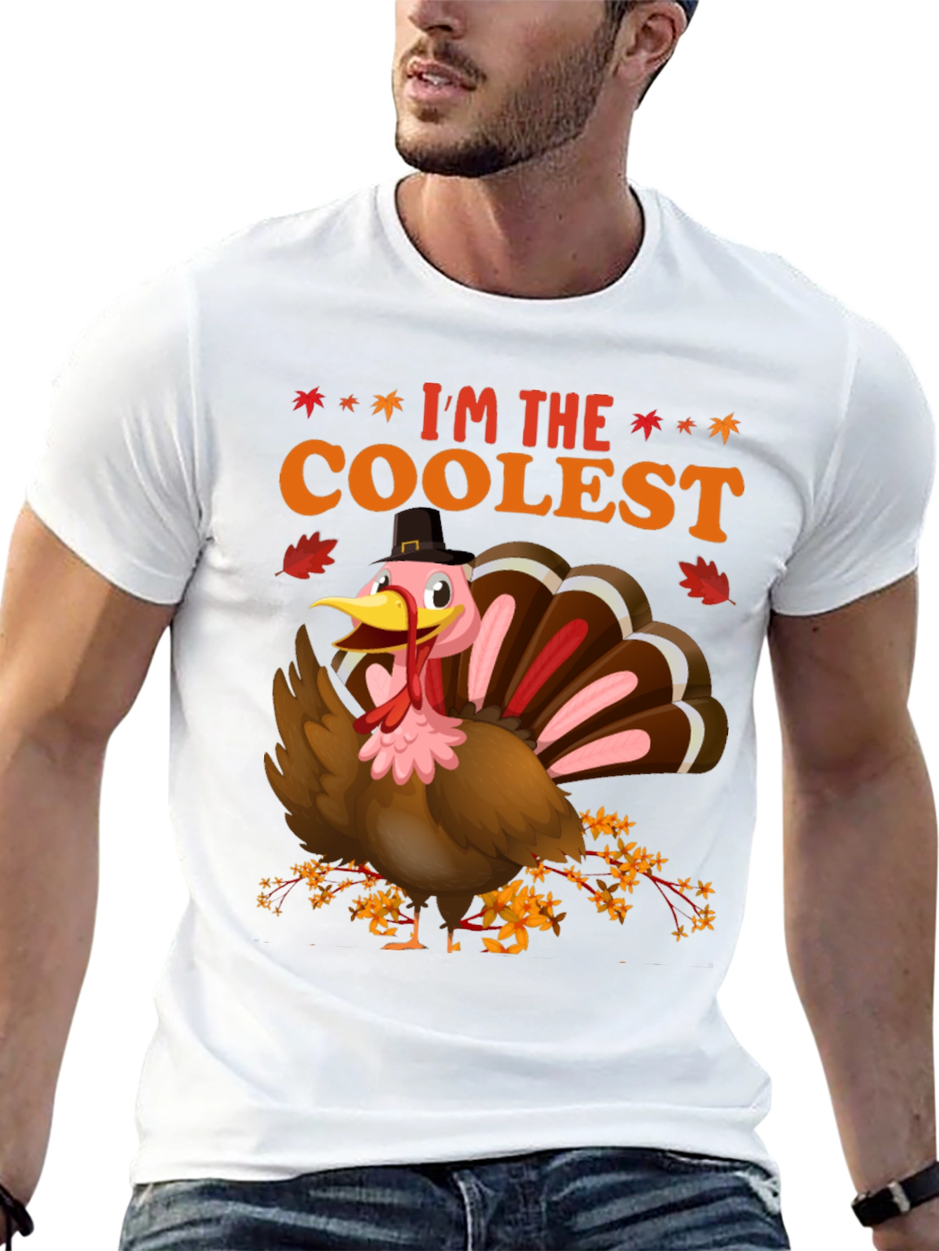 Im The Coolest Turkey Thanksgiving T-Shirt