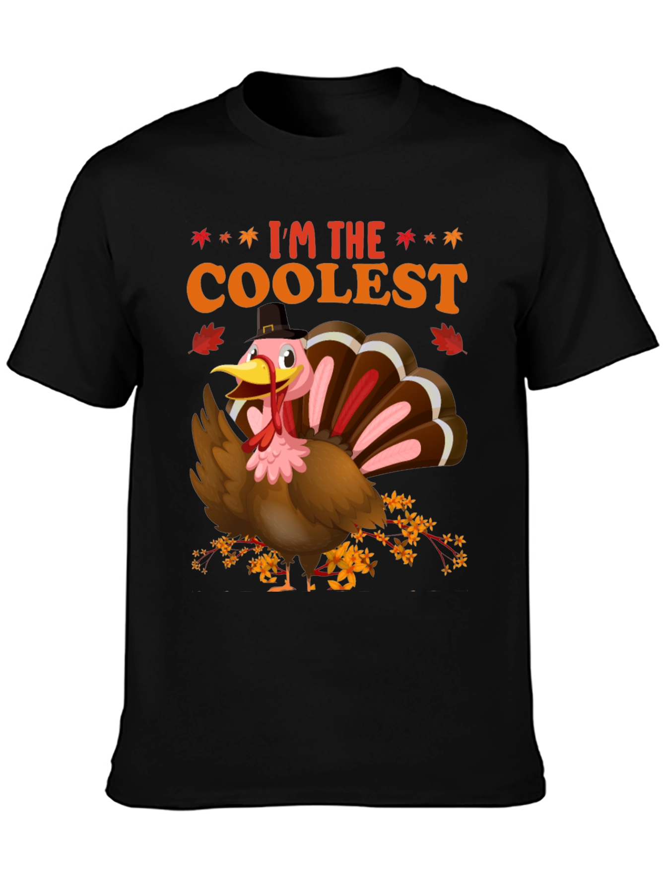Im The Coolest Turkey Thanksgiving T-Shirt