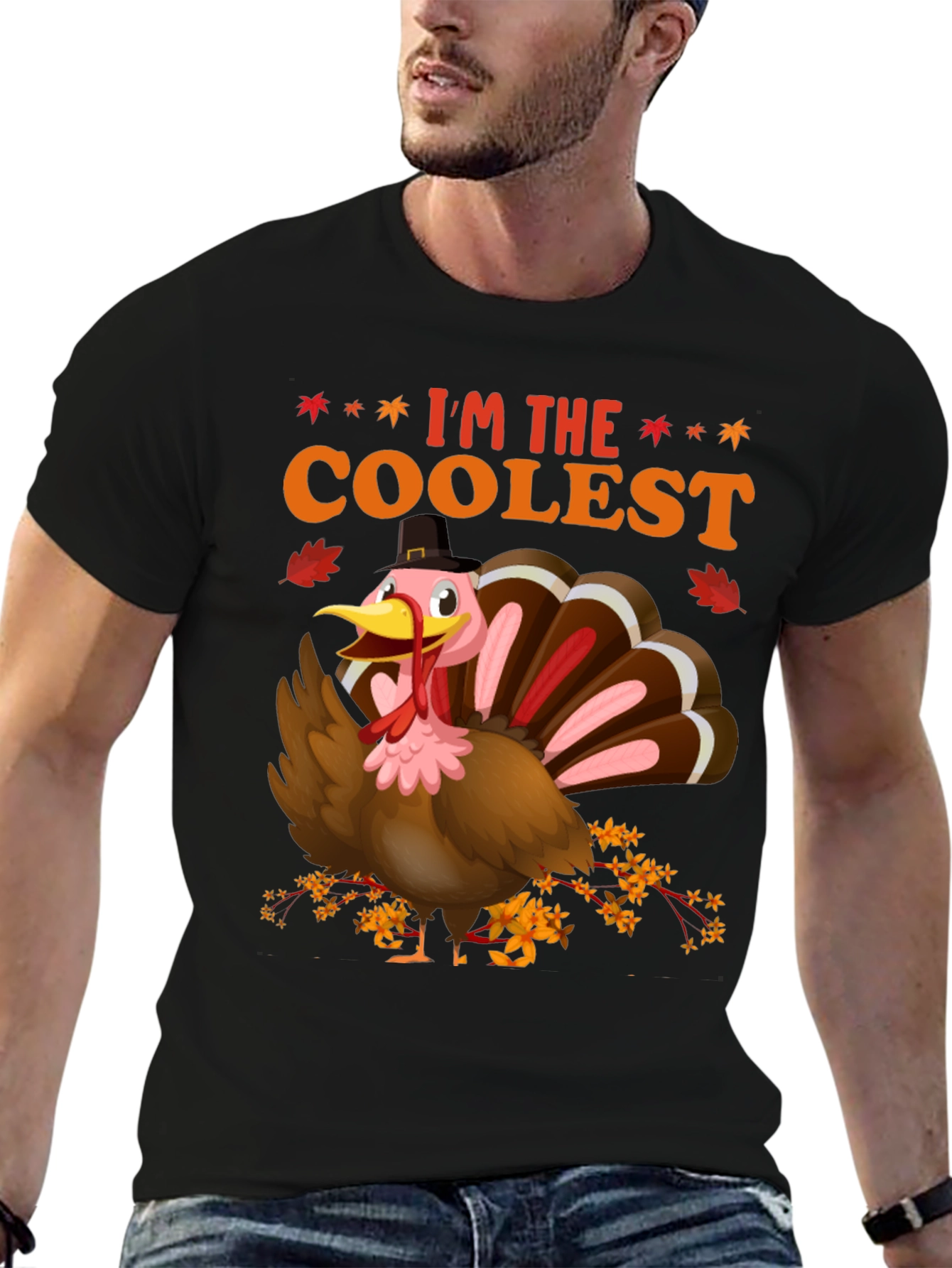 Im The Coolest Turkey Thanksgiving T-Shirt