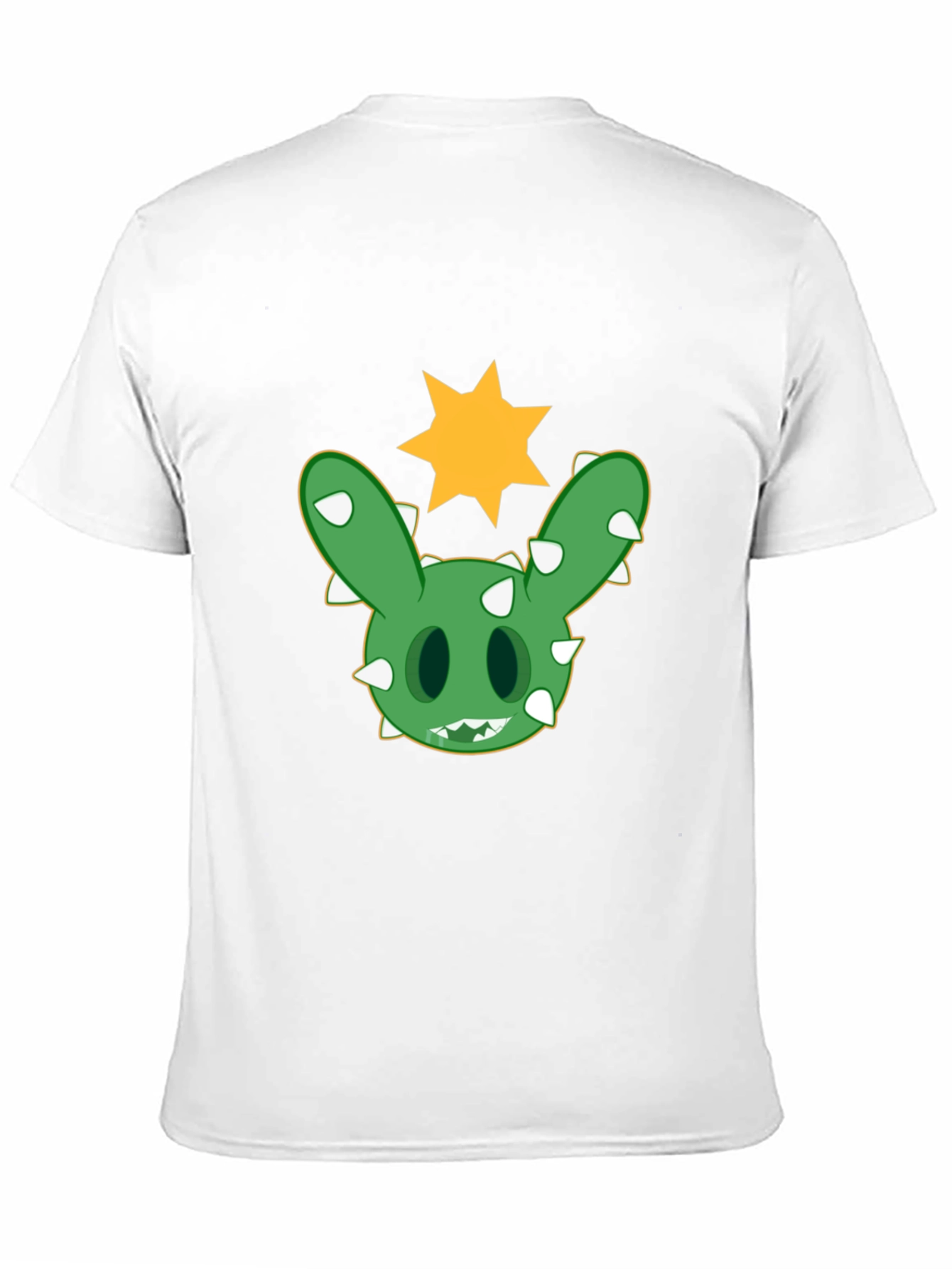 Cactus Bunny Graphic T-Shirt - Black Cotton Tee