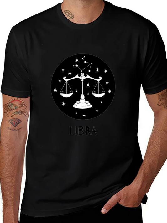 Libra Zodiac Graphic T-Shirt