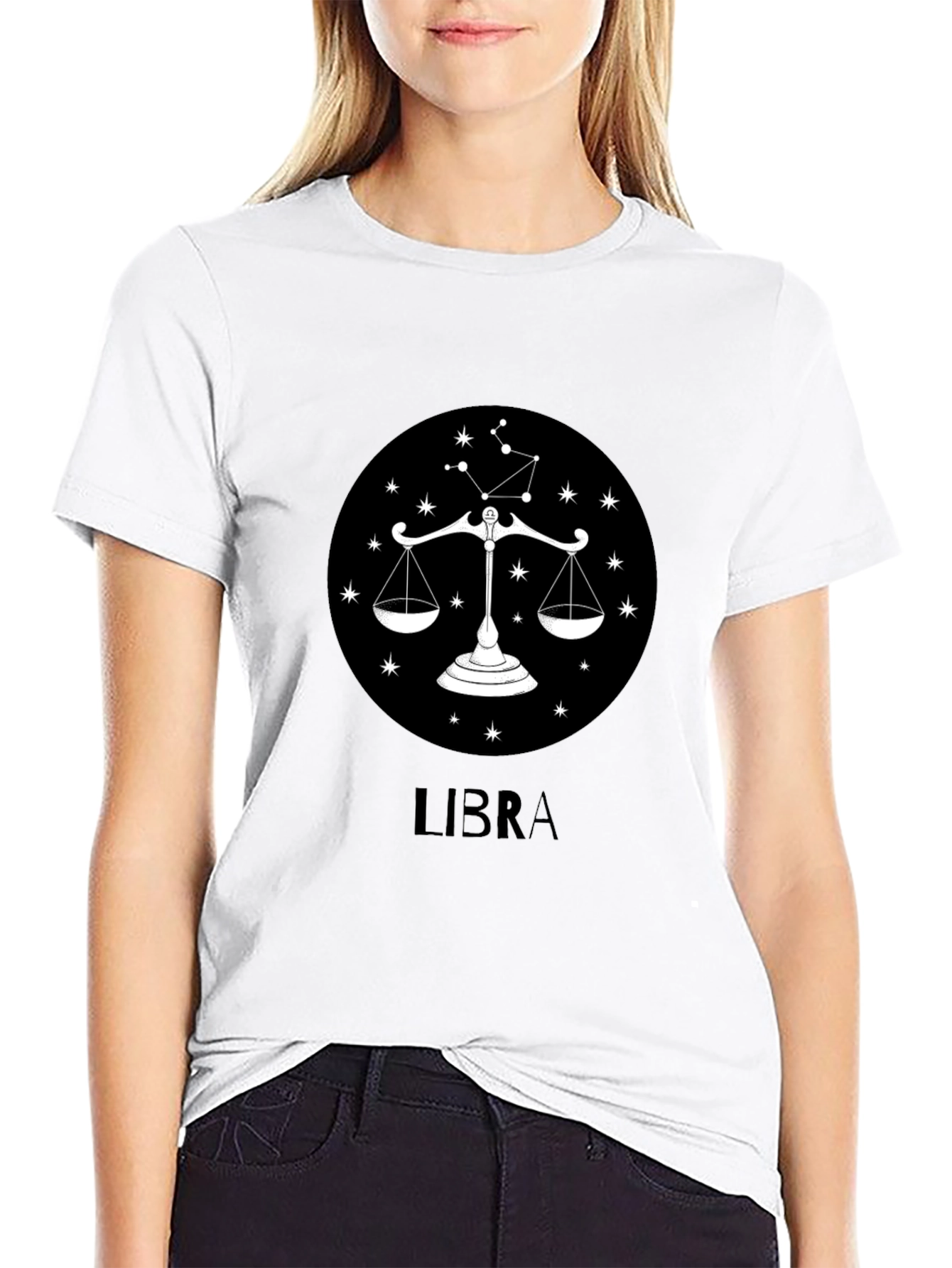 Libra Zodiac Graphic T-Shirt