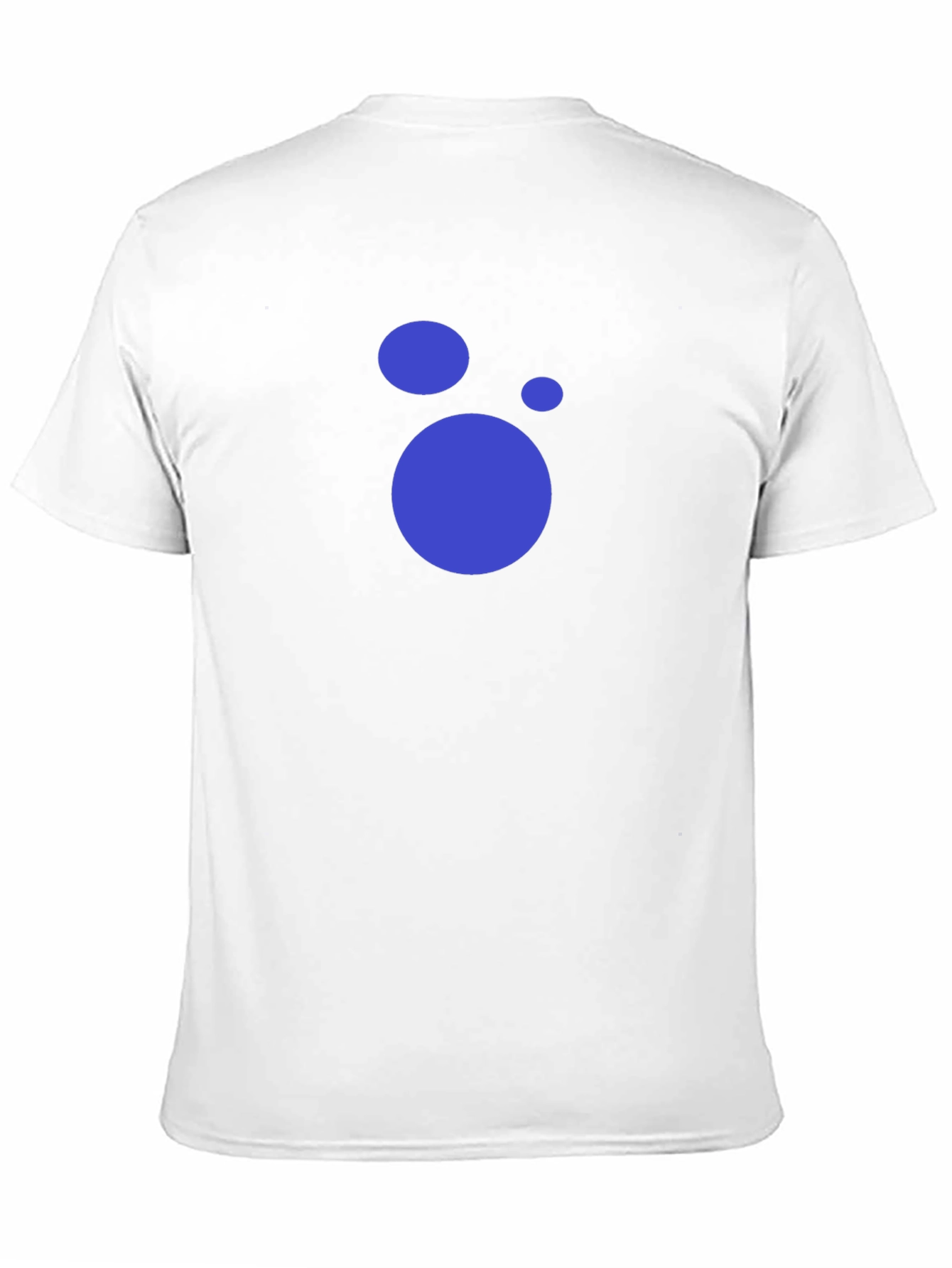 Modern Black T-Shirt with Abstract Circle Design